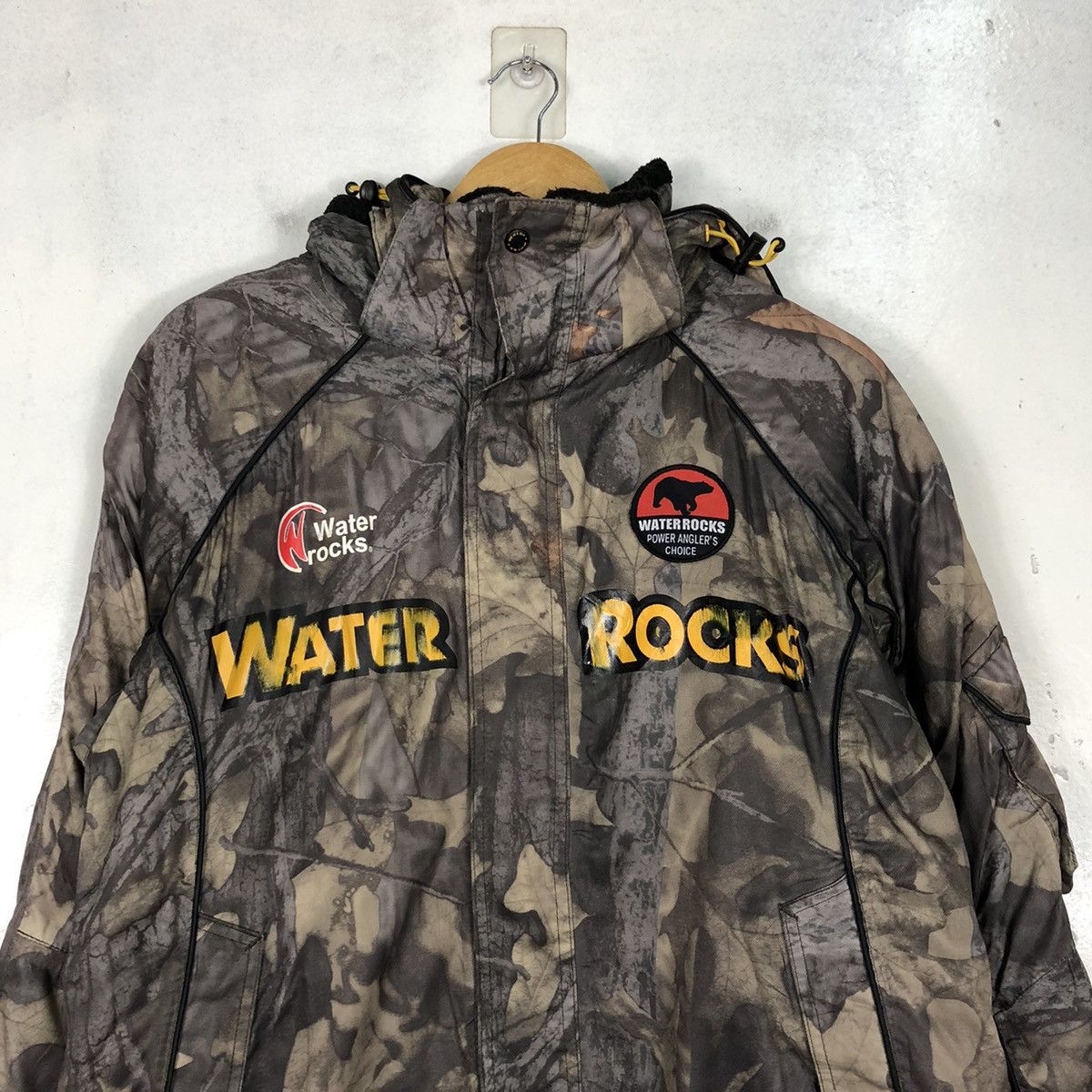 Vintage Vintage Water Rocks Camo tree Outdoor Jackets Size US M / EU 48-50 / 2 - 2 Thumbnail