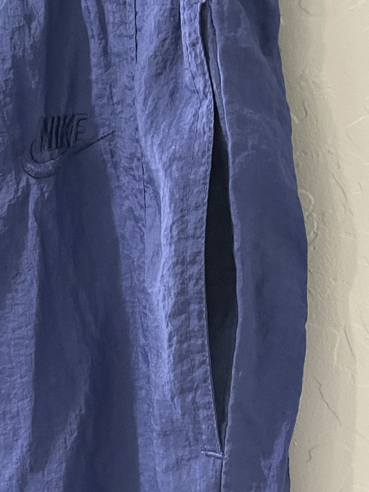 Nike × Vintage Vintage Nike Gray Tag Royal Blue Windbreaker Pants Medium Size US 34 / EU 50 - 3 Thumbnail