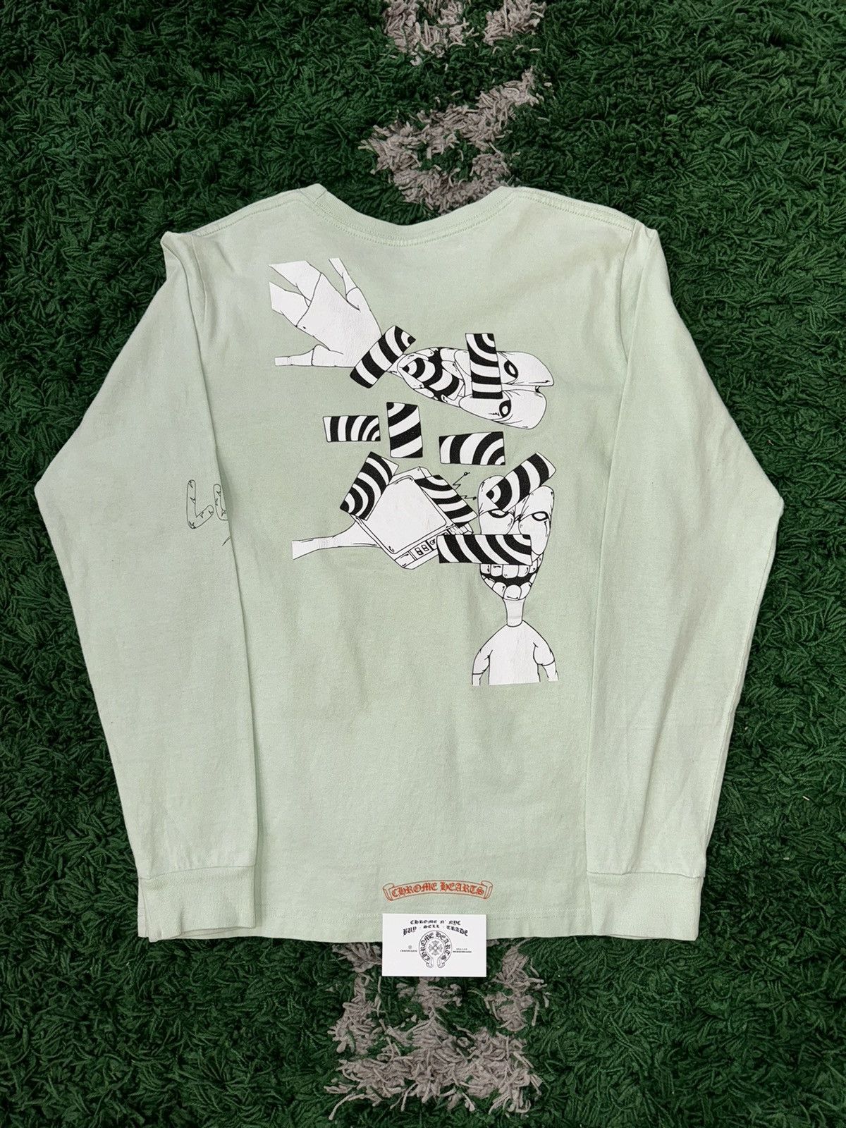 ◆Chrome Hearts × Matty Boy Lust ロングTシャツ シーフォーム Chrome Hearts Matty Boy Lust Longsleeve T-Shirt Seafoam