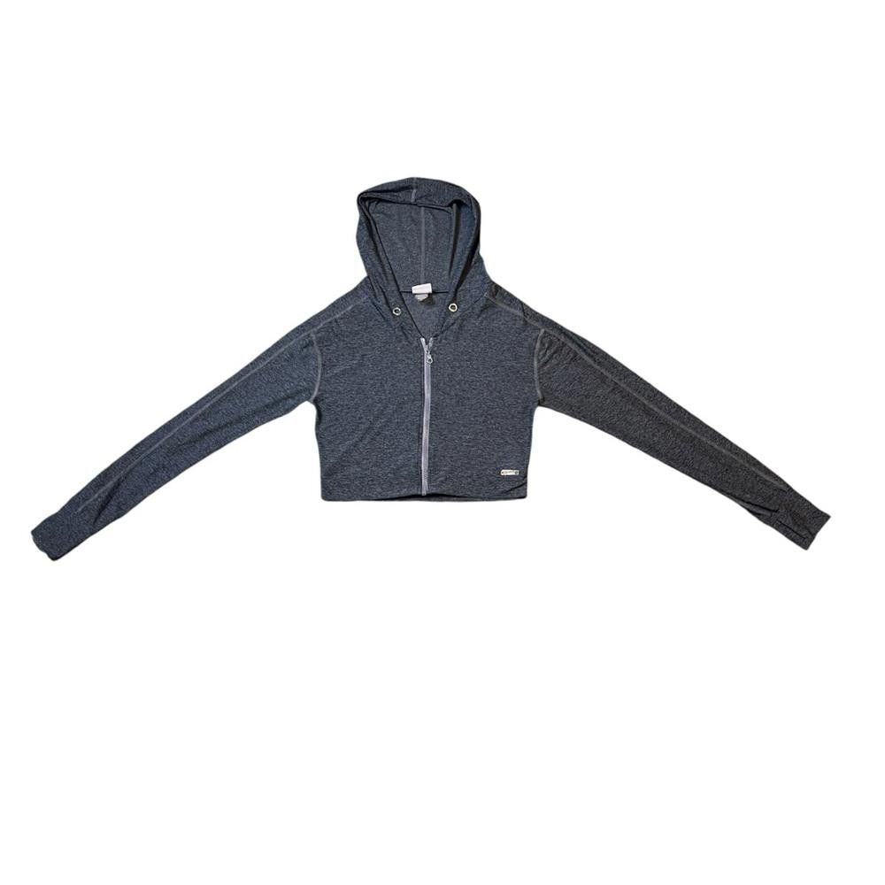 Designer Bombshell Sportswear Cozy Zip Cropped Hoodie Charcoal Gray M Size M / US 6-8 / IT 42-44 - 5 Thumbnail
