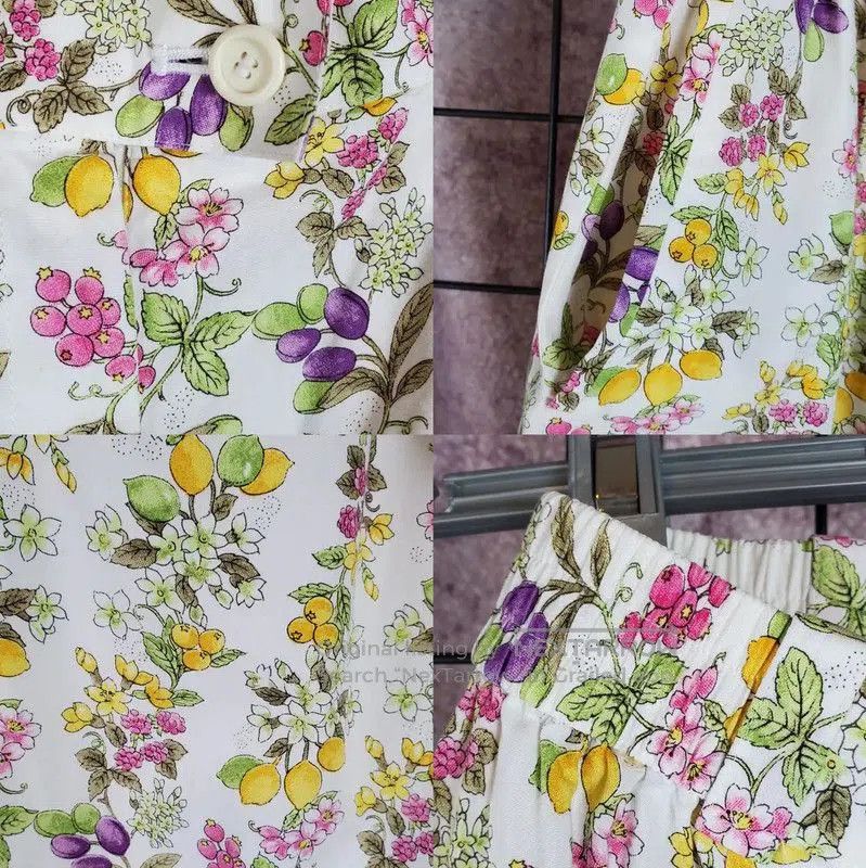 Dior Dior Summer Floral Print Casual Pants . Size 23" - 9 Thumbnail