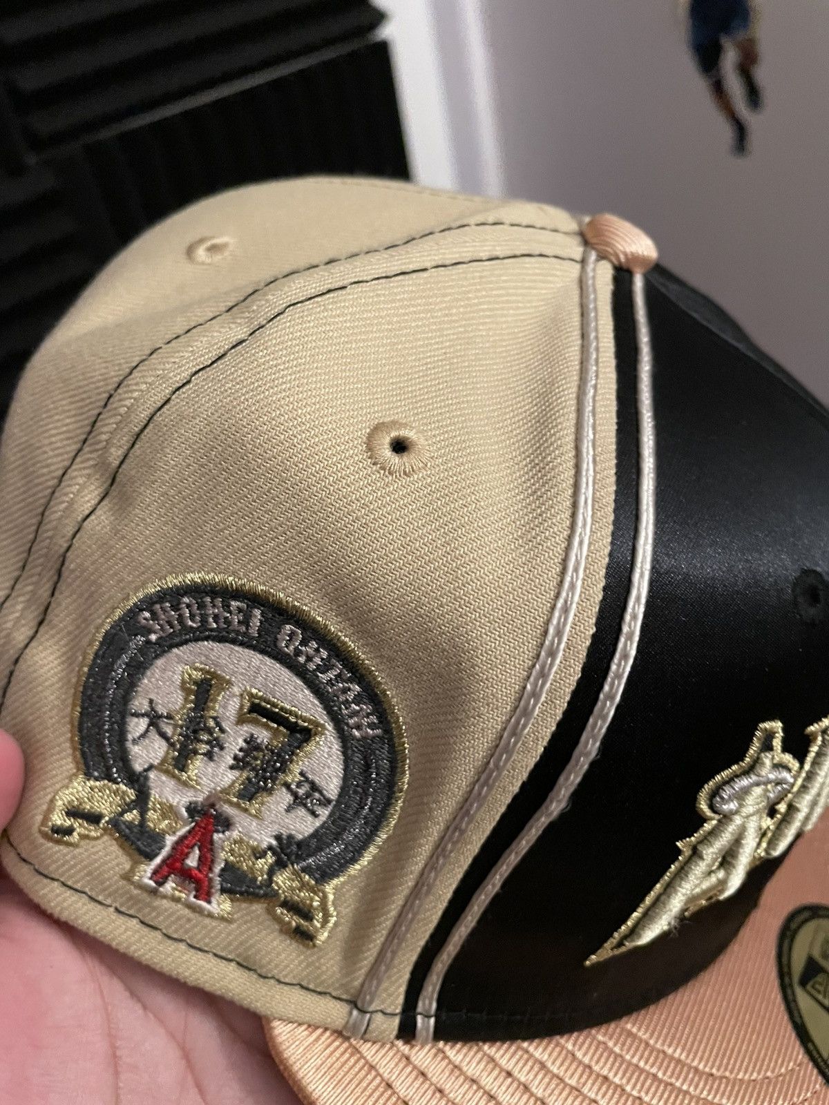 New Era 7 1/2 Anaheim Angels Script Shohei Ohtani Side patch fitted Size ONE SIZE - 5 Thumbnail