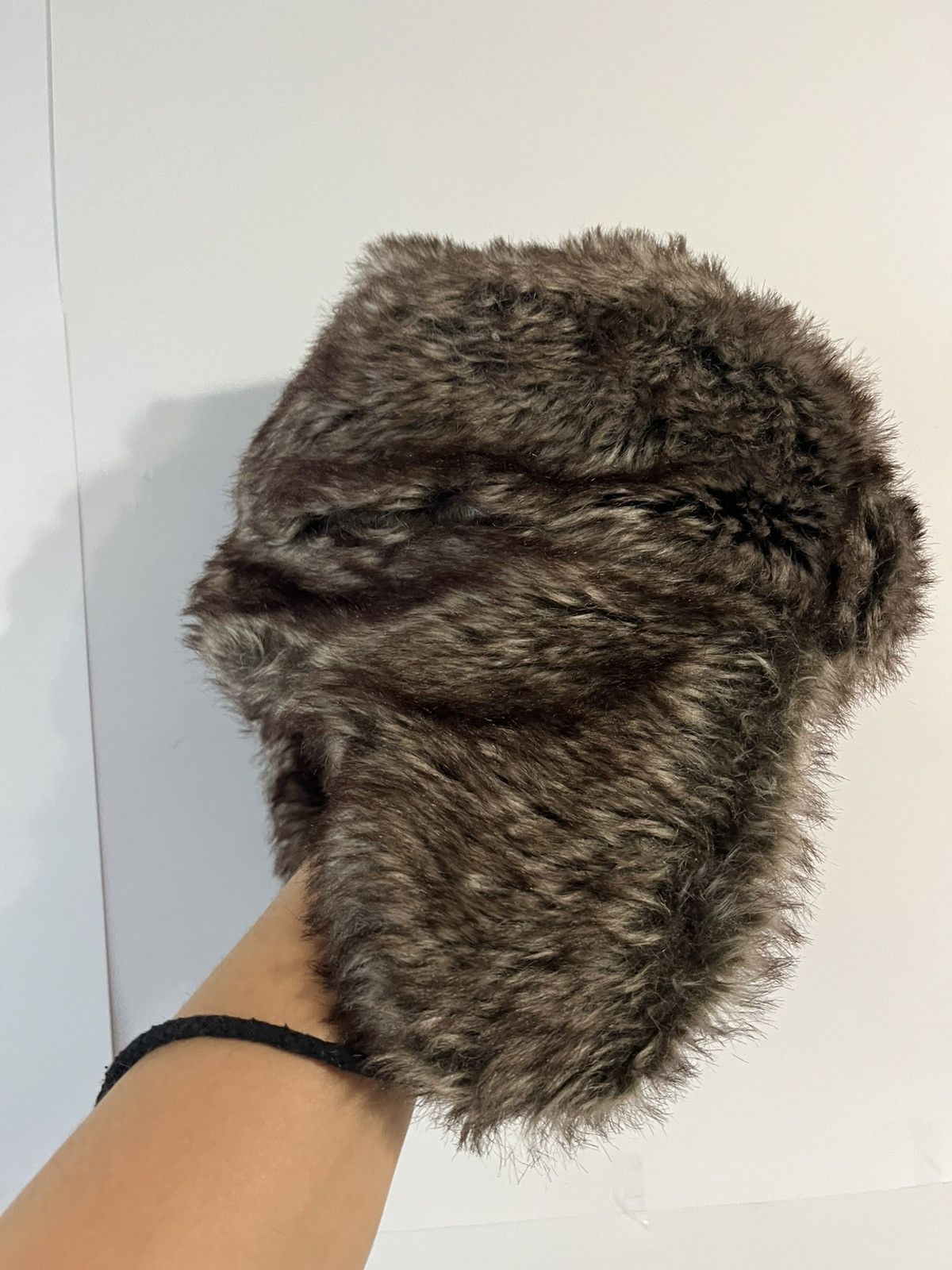Japanese Brand Vintage Fuzzy Japanese Ushanka Hat Y2K Avant Garde USA Size ONE SIZE - 3 Thumbnail