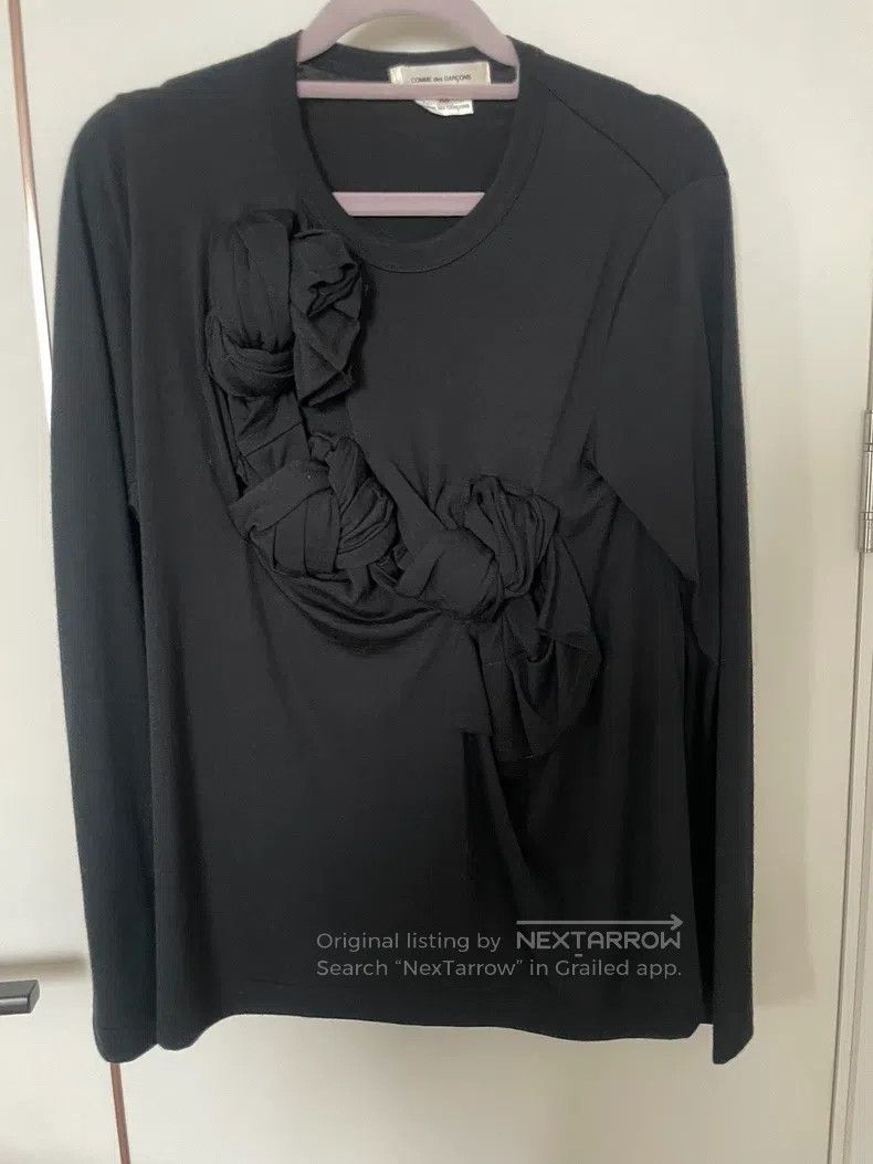 Comme des Garcons Comme Des Garcons Long-sleeve Knit Top Size XS / US 0-2 / IT 36-38 - 1 Thumbnail