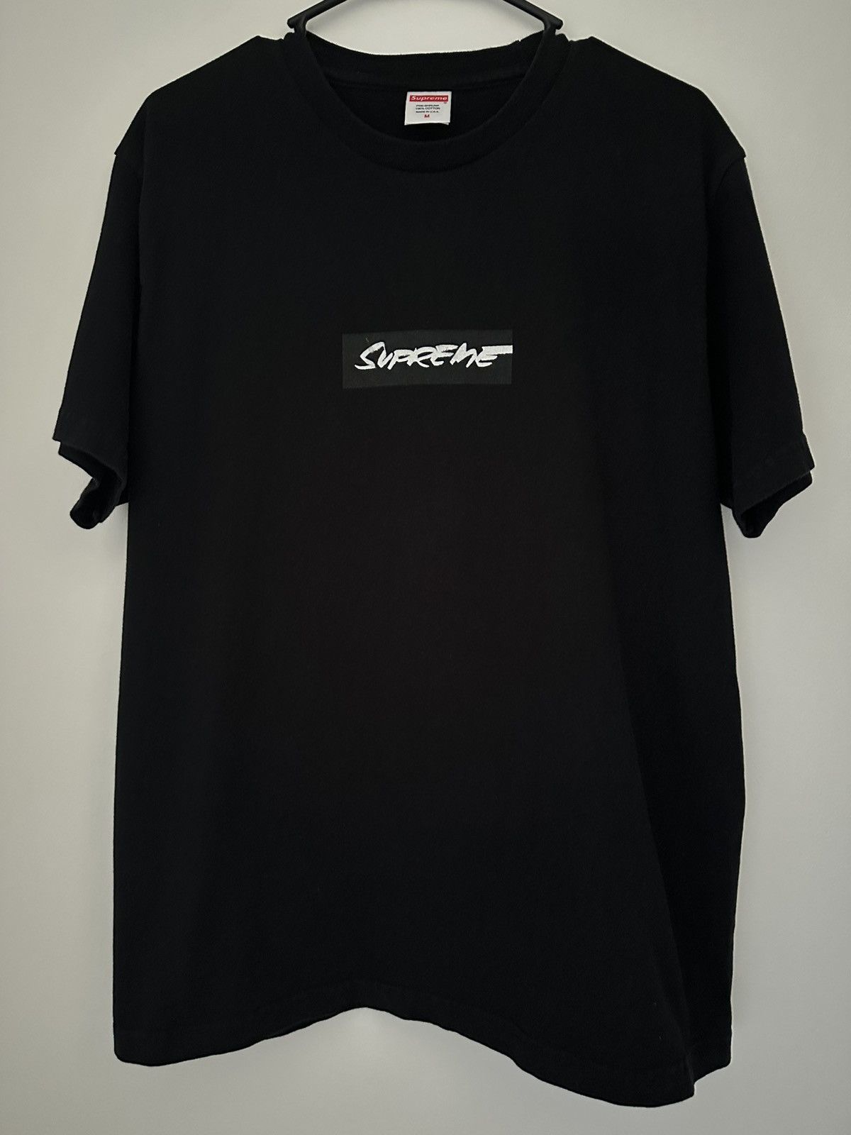 Supreme Supreme Cross Box Logo Tee Black M | Grailed