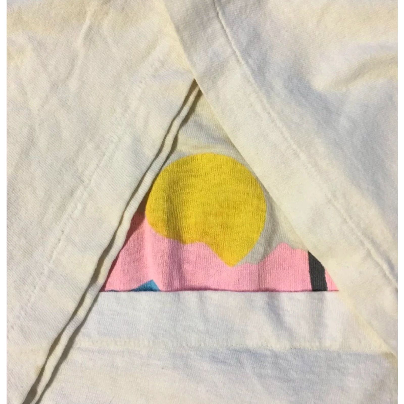 Vintage VINTAGE Mesa Arizona YMCA Sleeping Shirt 80s Desert USA White One Size Unisex Adults Single Stitch Size US M / EU 48-50 / 2 - 3 Thumbnail