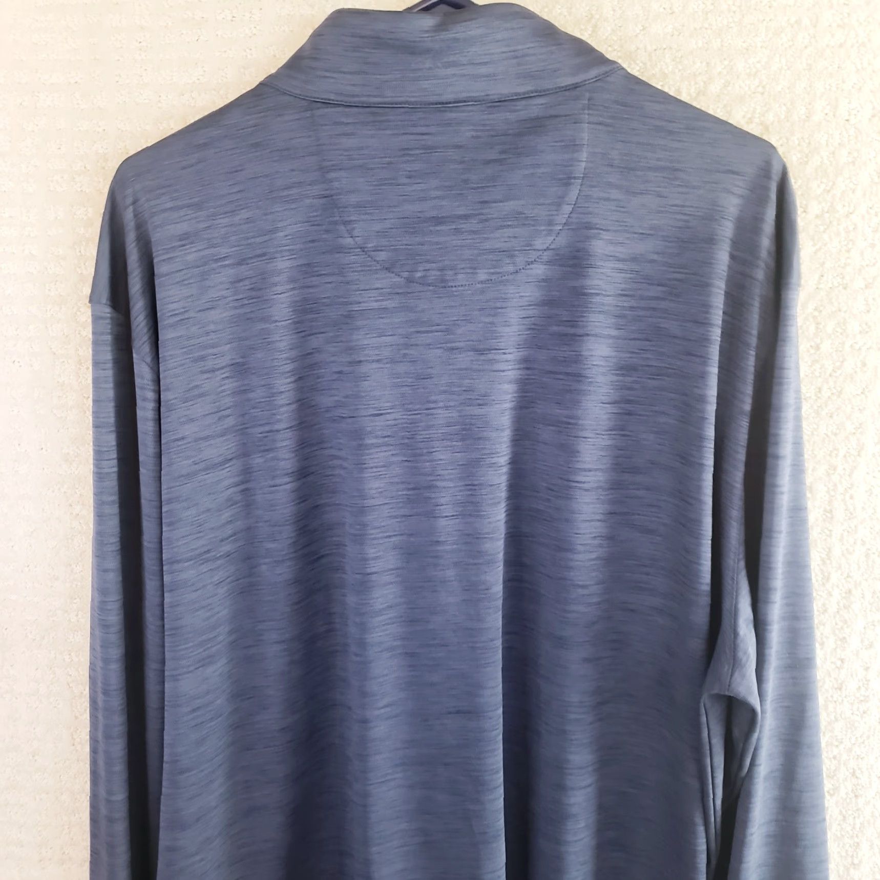 Vintage Greg Norman 1/4 Zip Pullover Blue Heather Long Sleeve Men's XXL Performance Activewear Pullover Zip Size US XXL / EU 58 / 5 - 6 Thumbnail