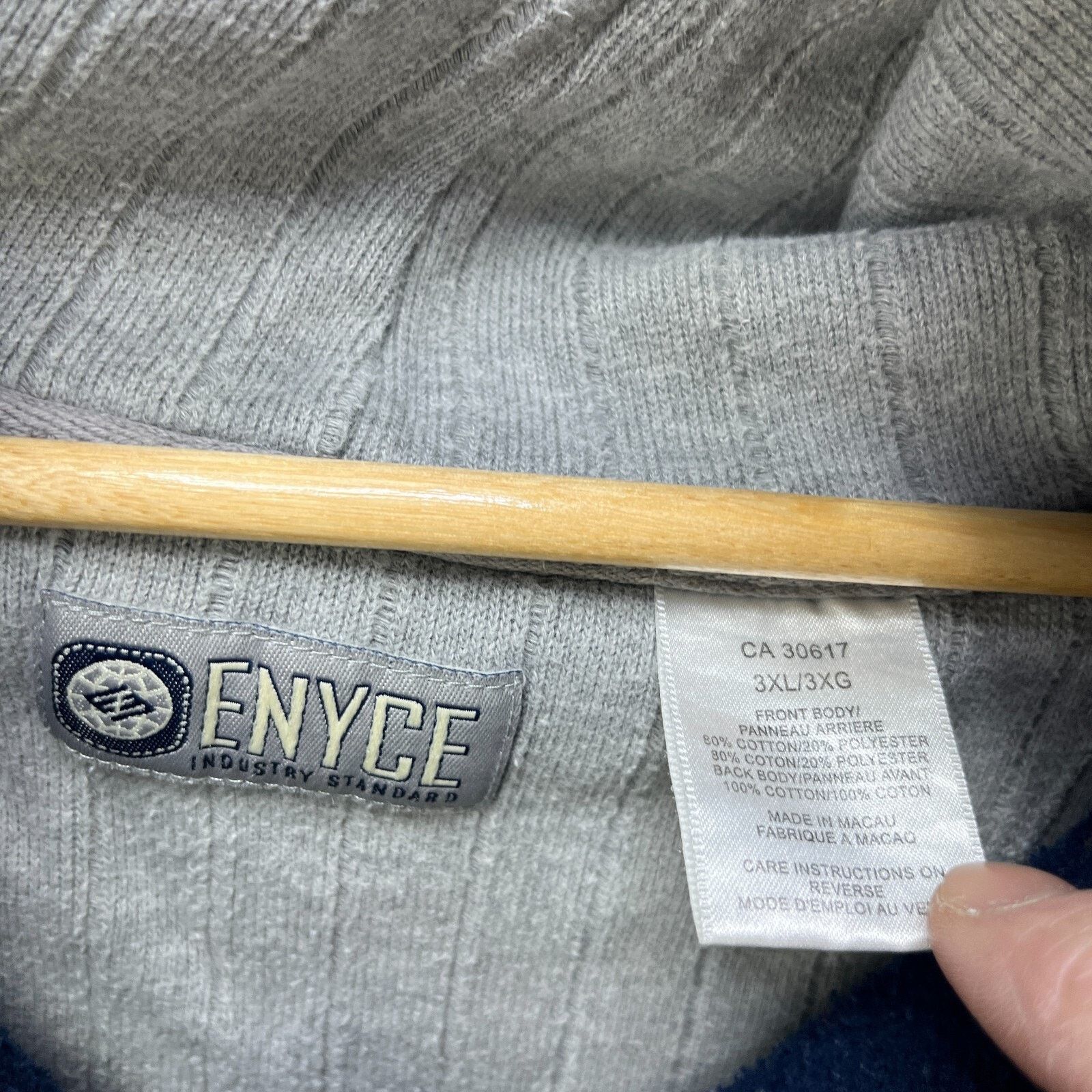 Enyce × Vintage Vintage Y2K Enyce Hoodie Baggy 3XL Hip Hop Sean John Size US XXL / EU 58 / 5 - 5 Thumbnail
