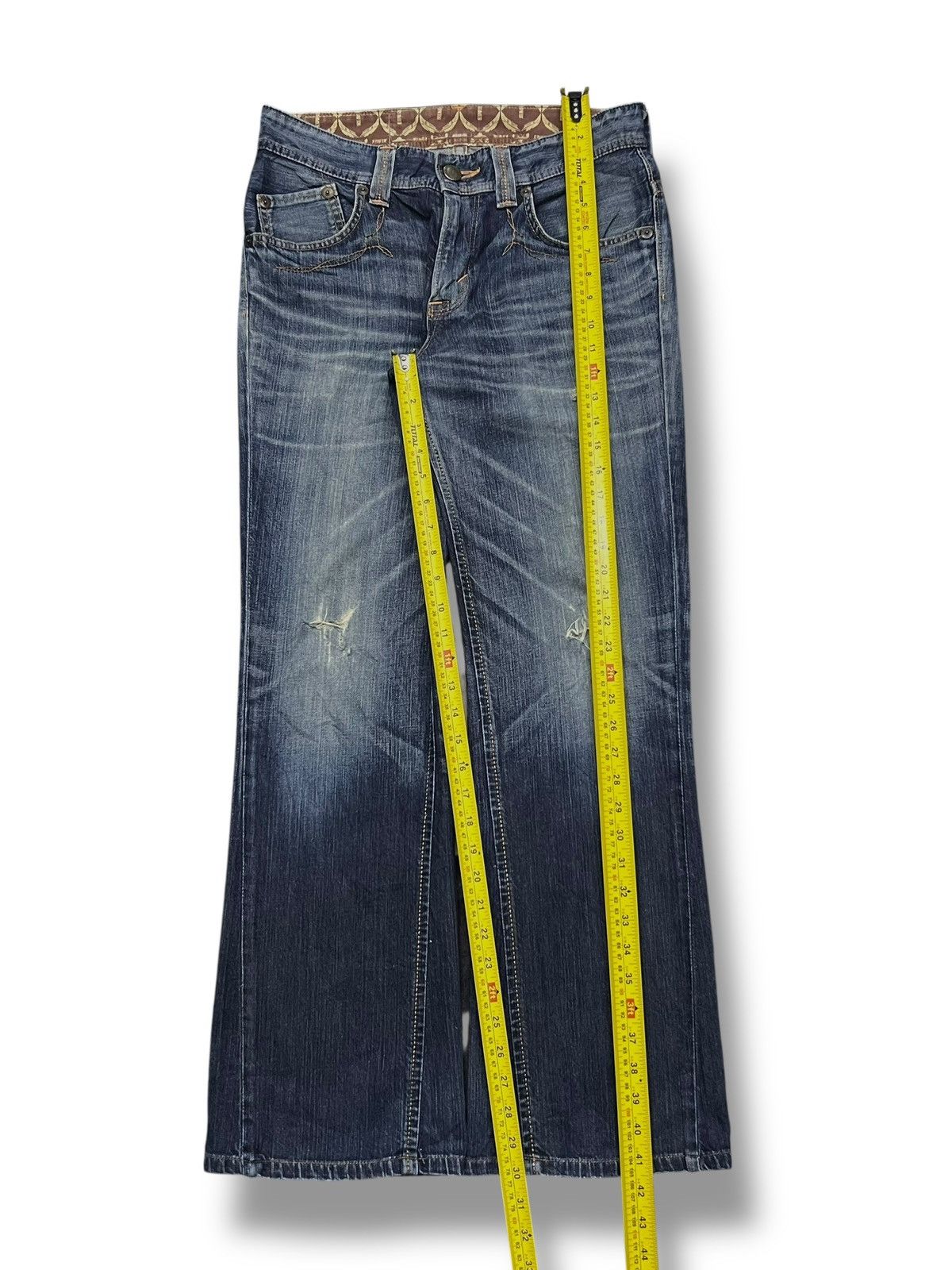 Edwin Bootcut Vintage Edwin 431XVS XXI Japan - Faded Wash Jeans Size US 32 / EU 48 - 15 Thumbnail