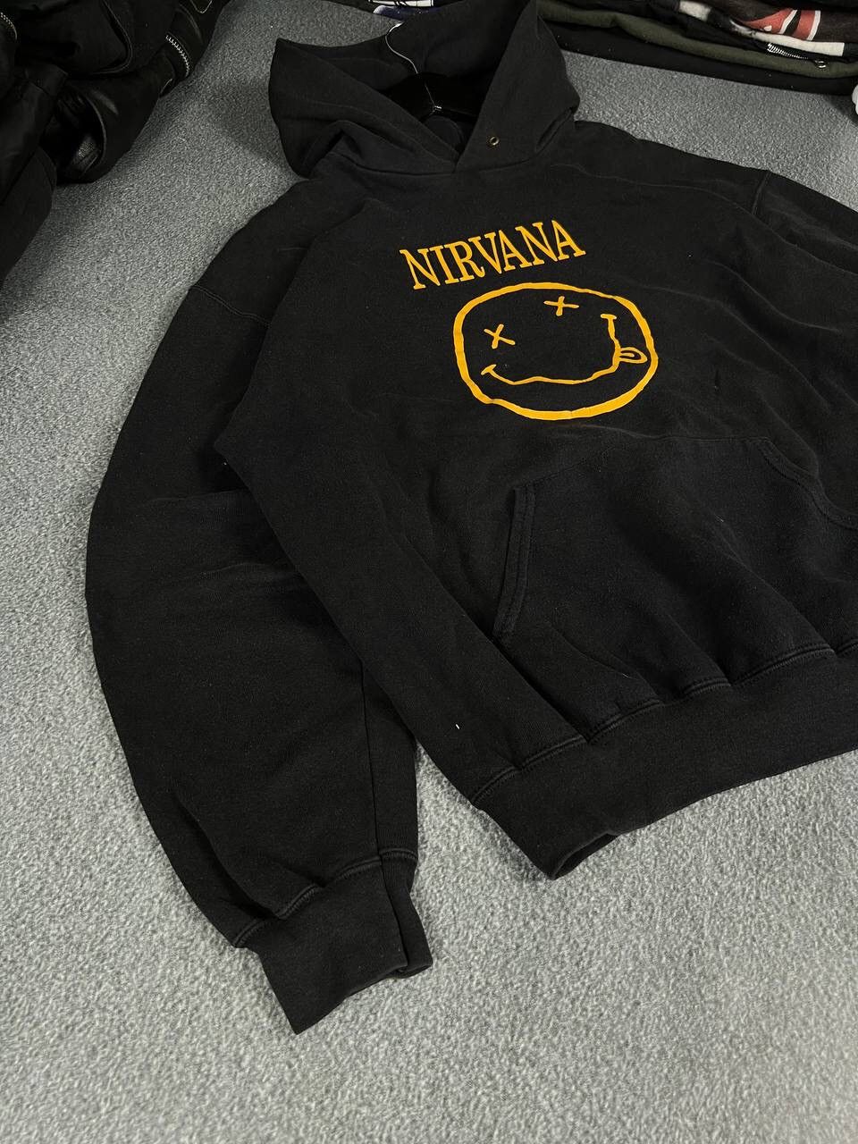 Nirvana Vintage Nirvana Hoodie Smile Face Rock Band Y2K 90s Size US XL / EU 56 / 4 - 6 Thumbnail