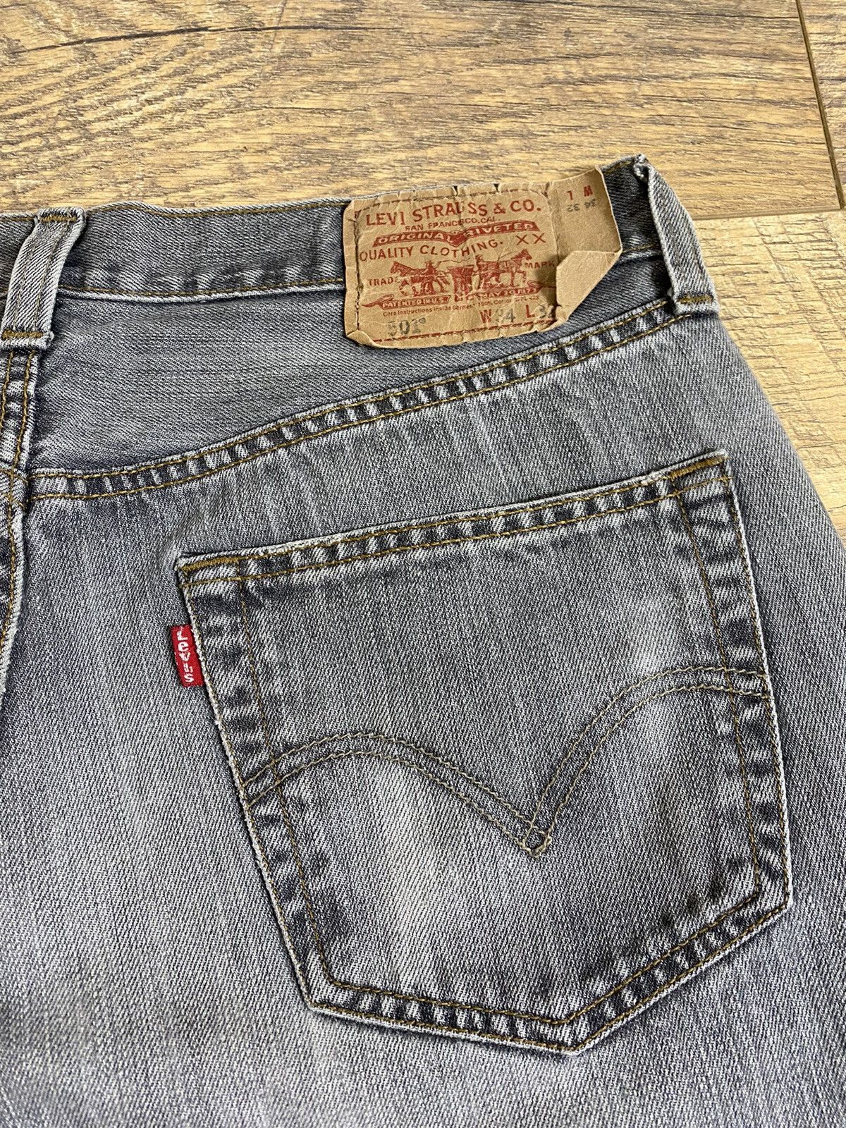 Levi's Levi's 501 Jeans W34 L32 Gray Vintage Great Condition Size US 34 / EU 50 - 6 Thumbnail