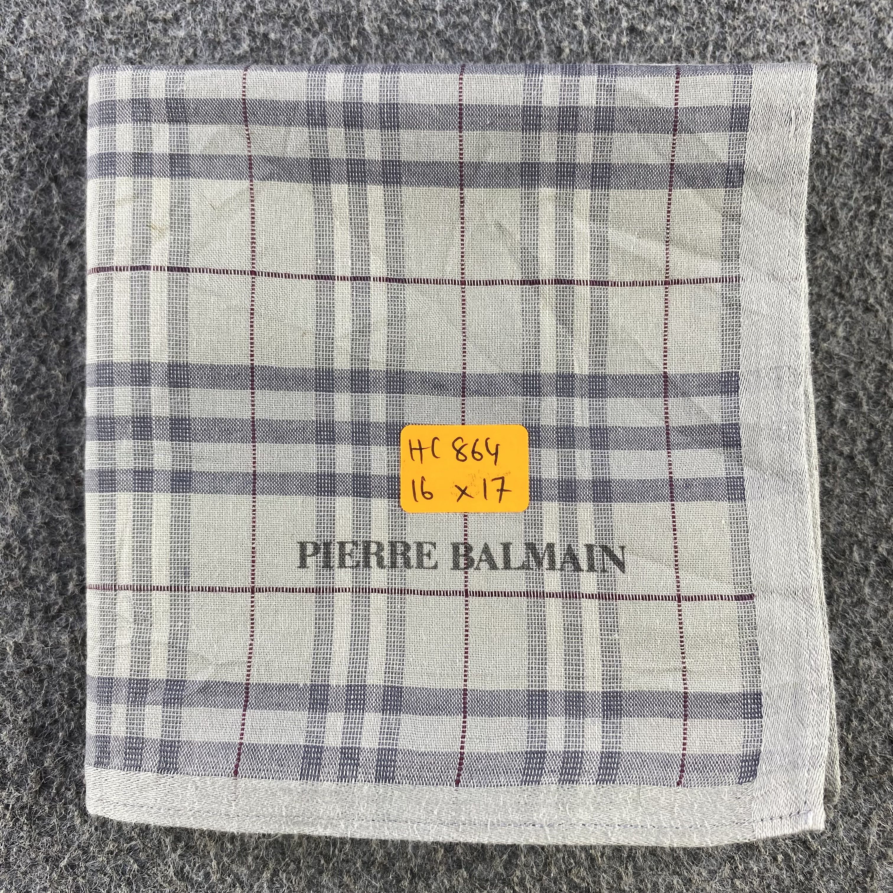 Pierre Balmain × Vintage Pierre Balmain Handkerchief/Neckerchief/Bandana HC864 Size ONE SIZE - 5 Thumbnail