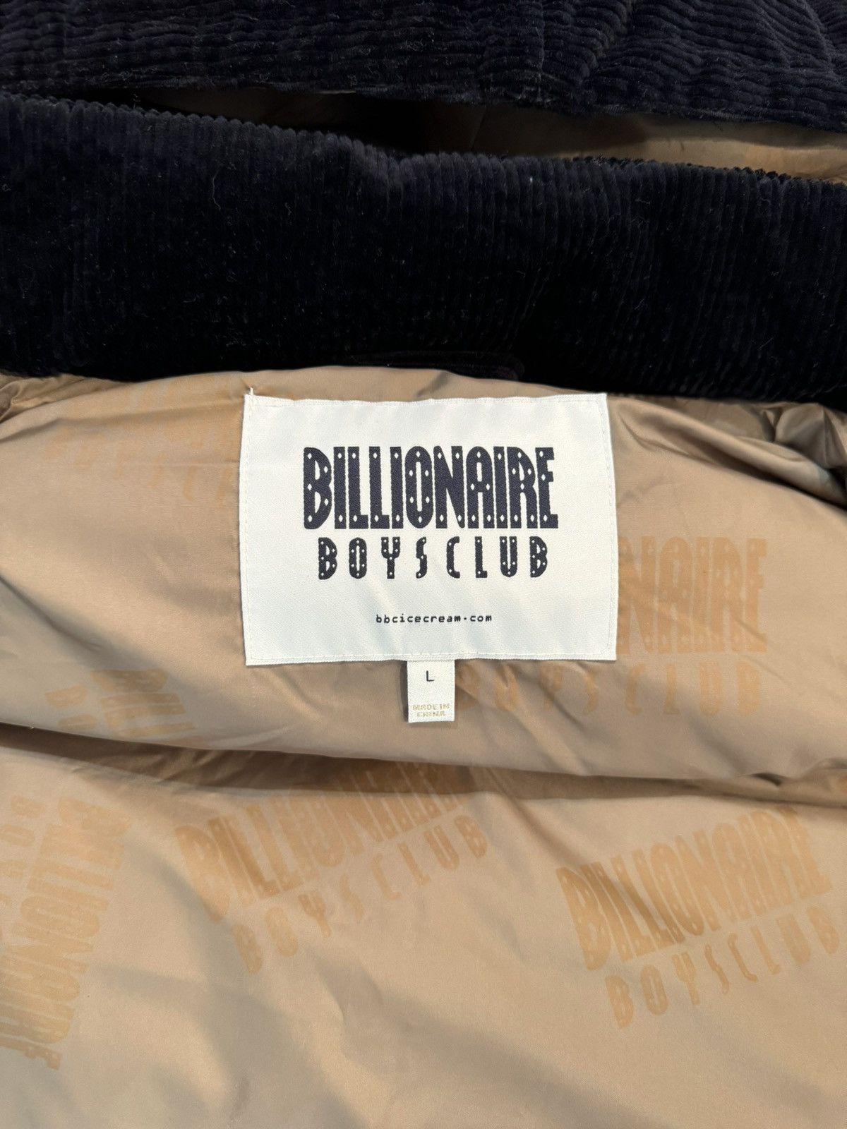 🔥Billionaire Boys Club Corduroy Down Gilet/BBC Puffer Vest