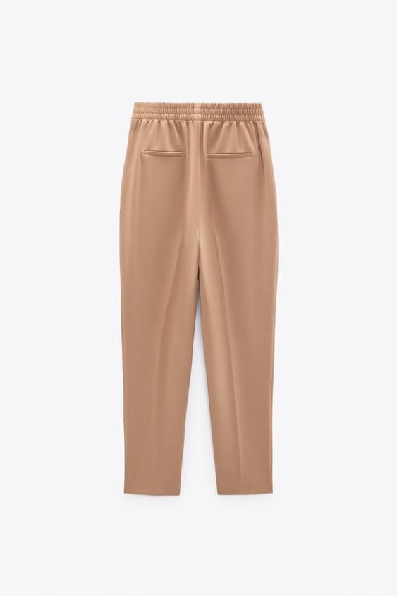 Zara ZARA BUTTONED STRAIGHT CUT TROUSERS SIZE XS Size 26" / US 2 / IT 38 - 3 Thumbnail