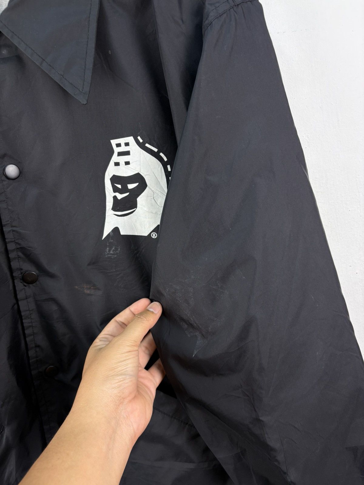 Bape Vintage A Bathing Ape Bape General Coach Jacket Windbreaker Size US M / EU 48-50 / 2 - 7 Thumbnail