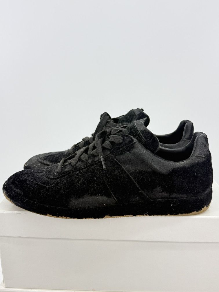 Maison Margiela GAT Low Black Velvet Size US 8 / EU 41 - 4 Thumbnail