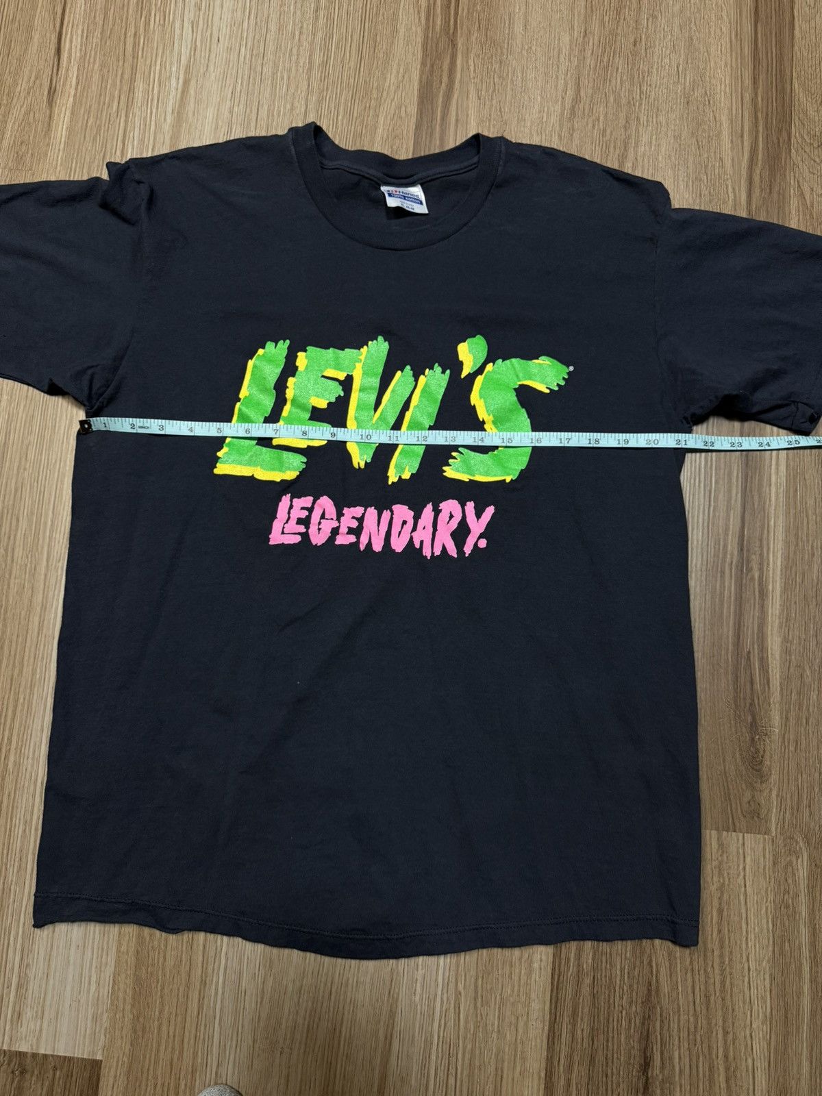 Levi's VTG 80s 90s Levis Legendary Graffiti Single Stitch Size US XL / EU 56 / 4 - 4 Thumbnail