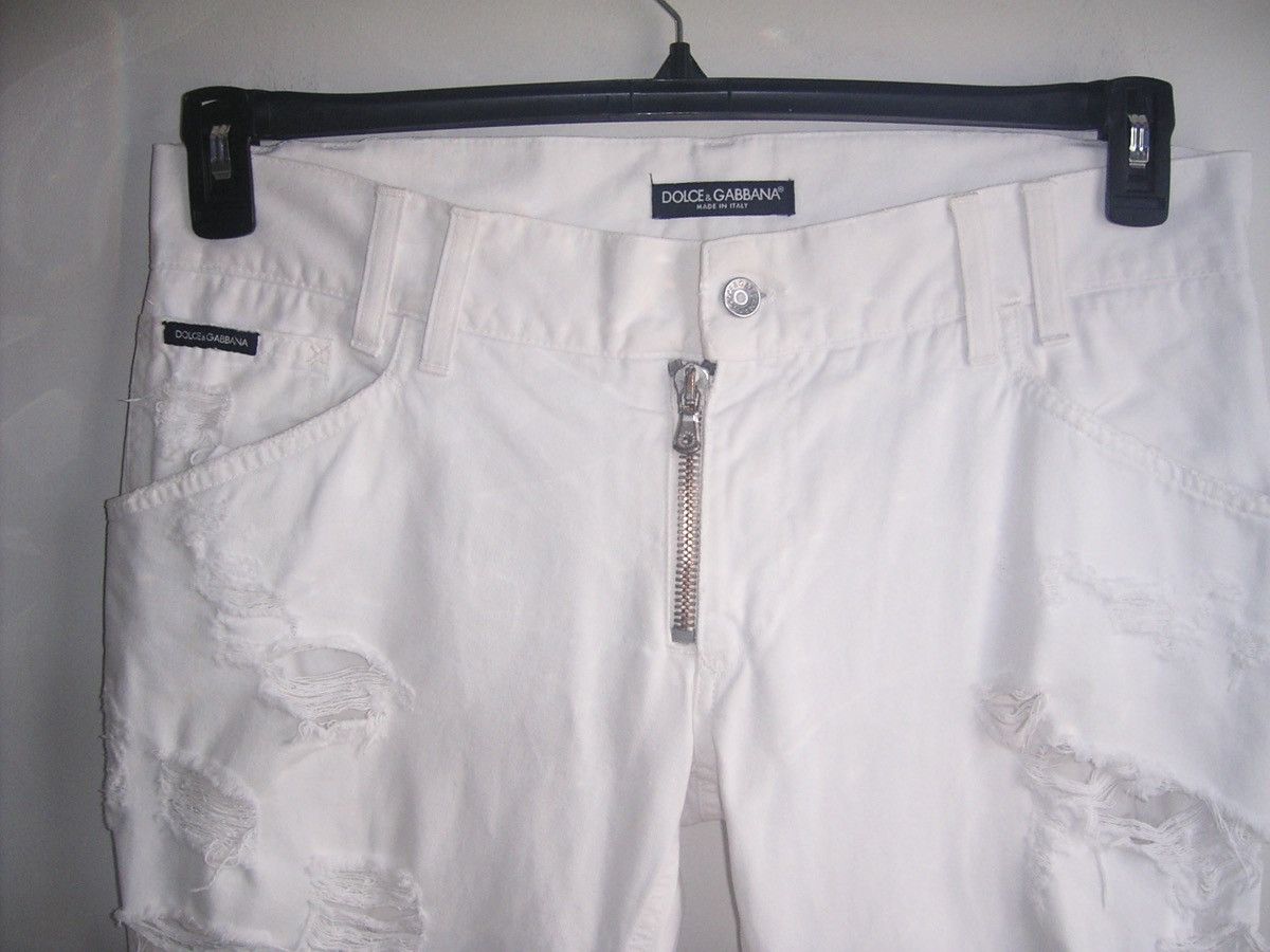 Dolce & Gabbana SS06 Dolce & Gabbana Destroyed Distressed Jeans Size US 34 / EU 50 - 5 Thumbnail