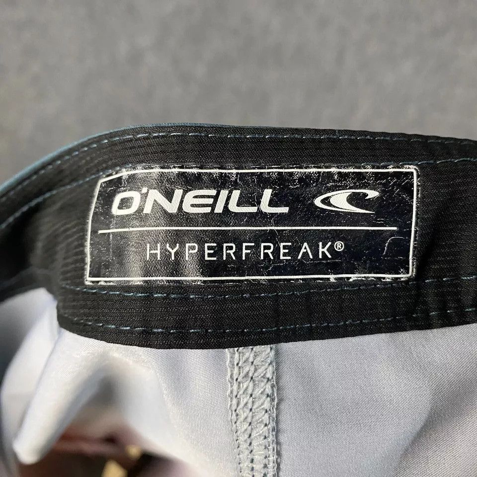 O'Neill O'Neill Swim Trunks Men's 27 Hyperfreak Striped Polyester Size US 27 - 7 Thumbnail