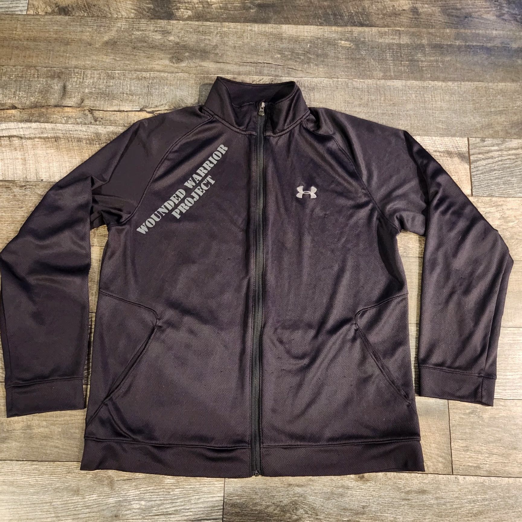 Under Armour Under Armour 1/4 Zip Pullover Men L Black Warrior HealthGear HeatGear Casual Long Sleeve Pullover Size US L / EU 52-54 / 3 - 3 Thumbnail
