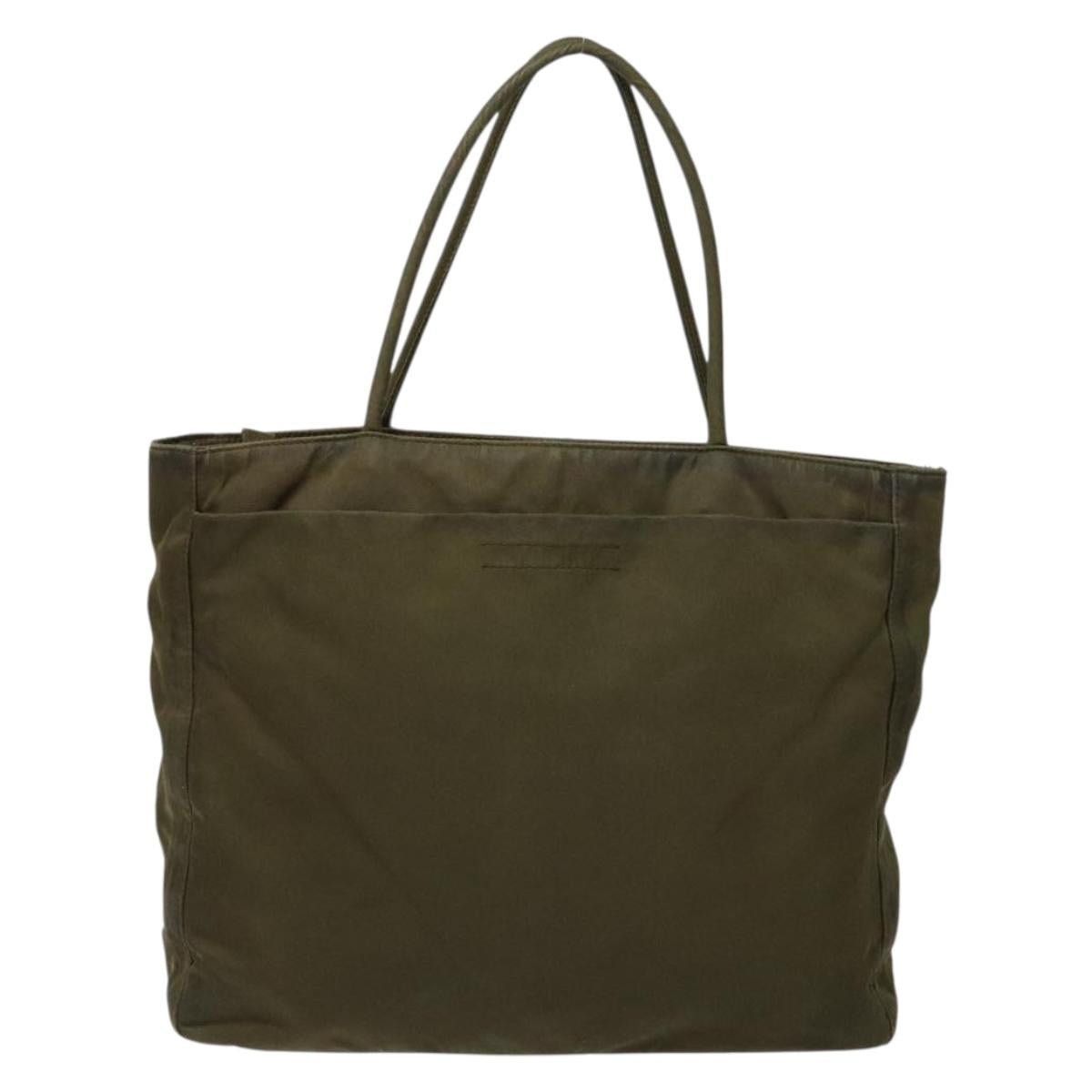 Prada PRADA Tote Bag Nylon Khaki Size ONE SIZE - 2 Thumbnail