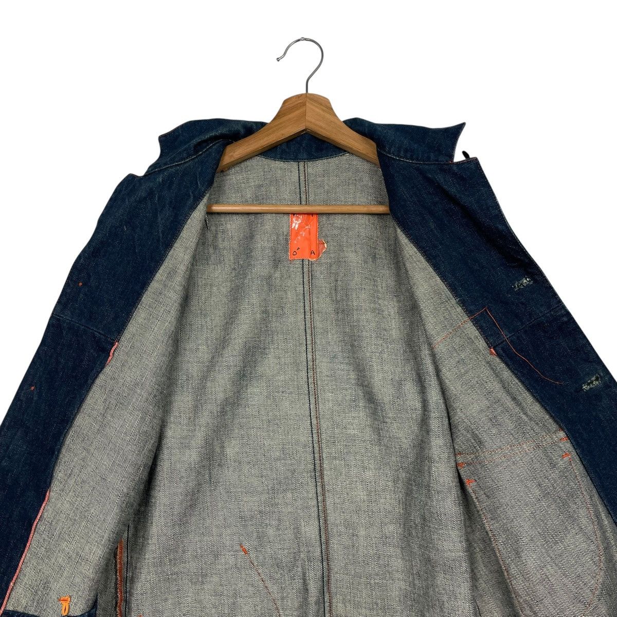 KATO Vtg Kato Tool Project Single Pocket Denim Jacket Size US S / EU 44-46 / 1 - 13 Thumbnail