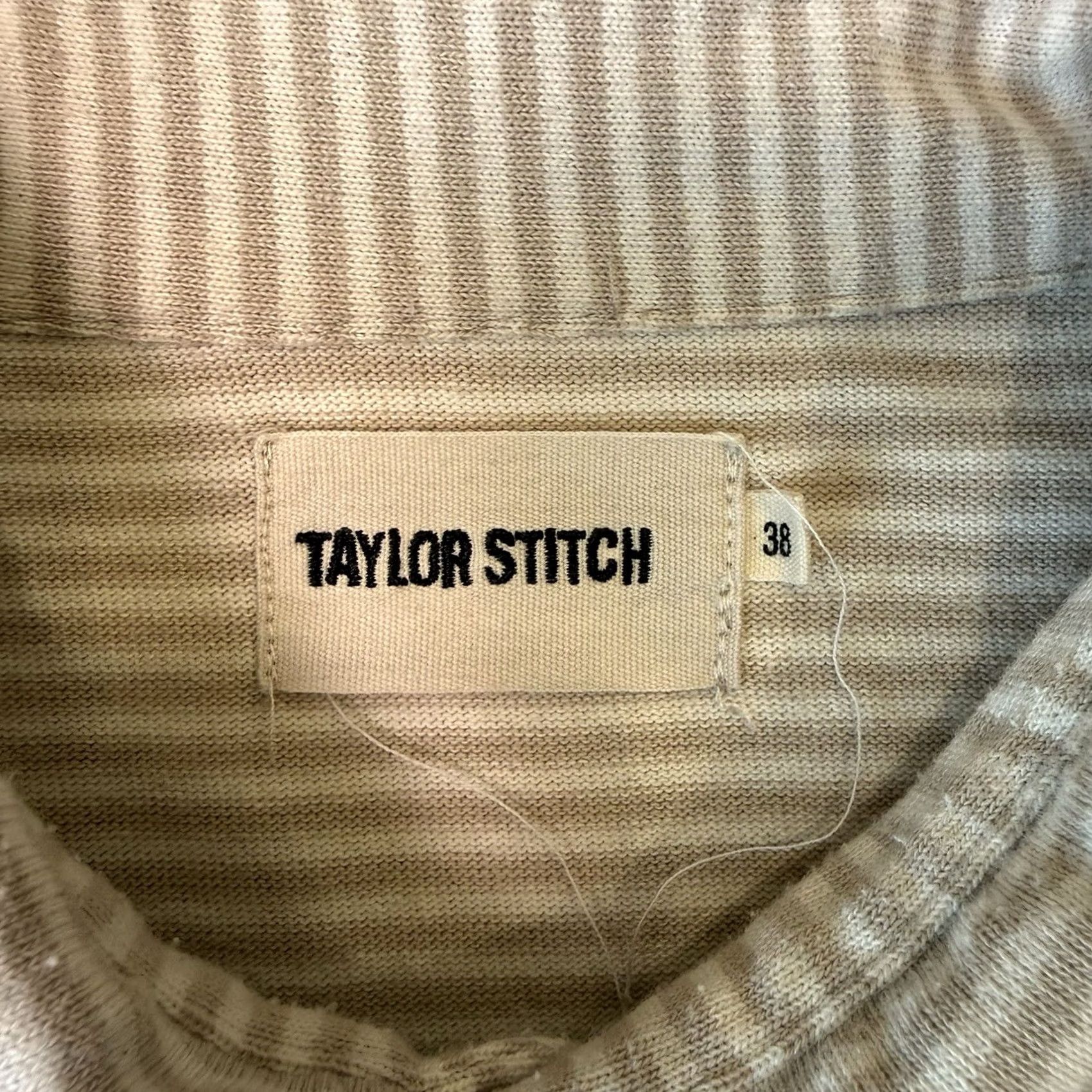Arc'teryx Taylor Stitch Polo Shirt 38 Oatmeal Short Sleeve California Mens Size US M / EU 48-50 / 2 - 7 Thumbnail