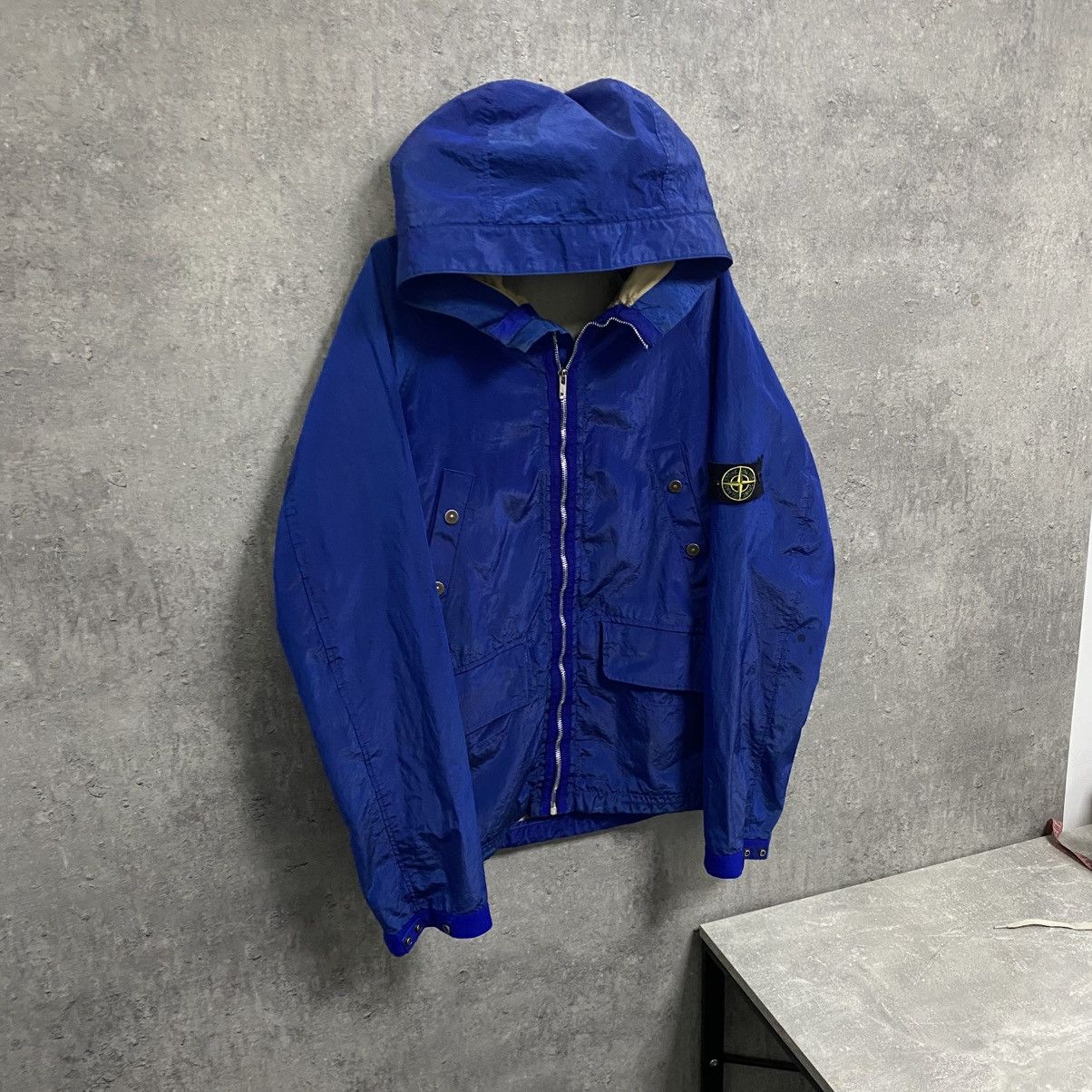 Stone Island Vintage Stone Island Nylon Jacket Size US L / EU 52-54 / 3 - 3 Thumbnail