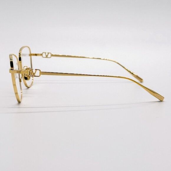 Valentino NEW VALENTINO EYEGLASSES VLX-167A GOLD WOMEN EYEWEAR Size ONE SIZE - 6 Thumbnail