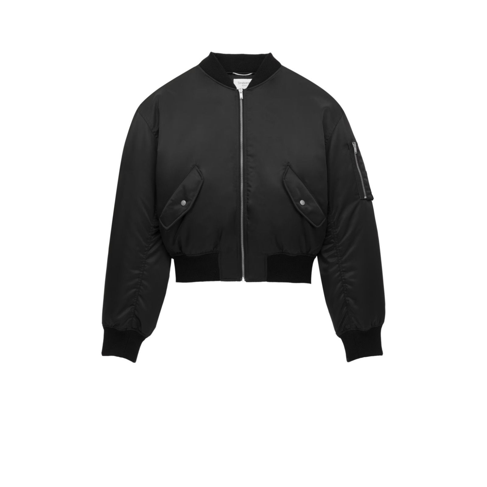 Saint Laurent Paris SAINT LAURENT $3100 Black Bomber Jacket New & Authentic (Men Size US L / EU 52-54 / 3 - 1 Preview