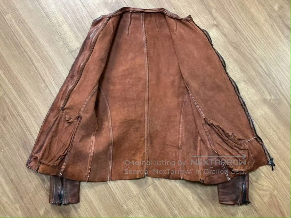 Incarnation GUIDI Italian Leather Jacket. Size US M / EU 48-50 / 2 - 6 Thumbnail