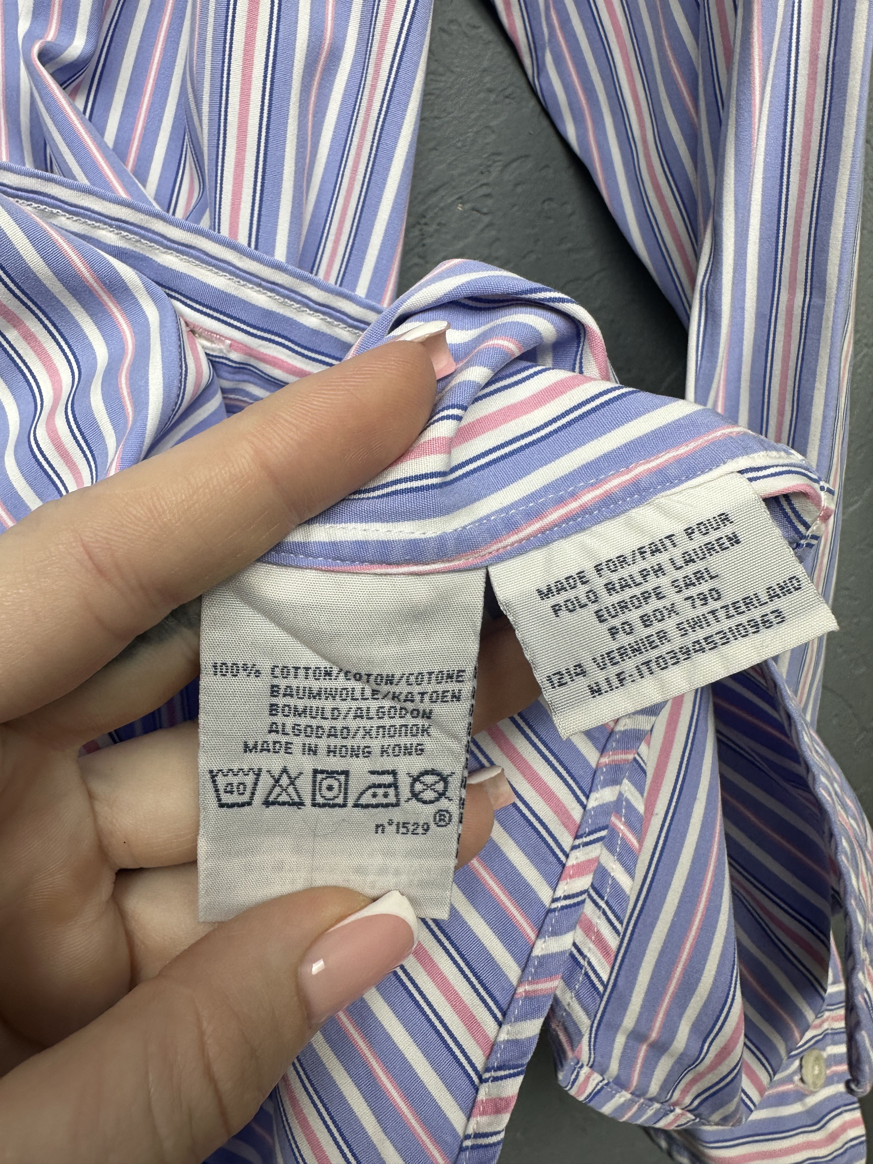 Ralph Lauren Polo Ralph Lauren Mens Long Sleeve Striped Shirt Size US XL / EU 56 / 4 - 7 Thumbnail