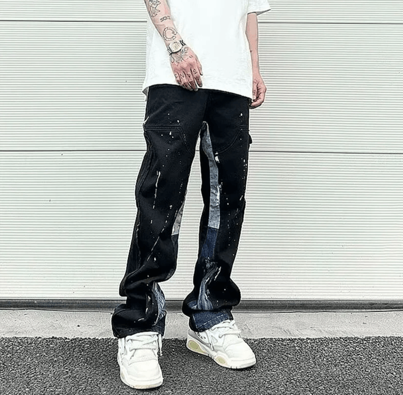 Japanese Brand Y2K Streetwear Baggy Jeans Size US 30 / EU 46 - 2 Thumbnail