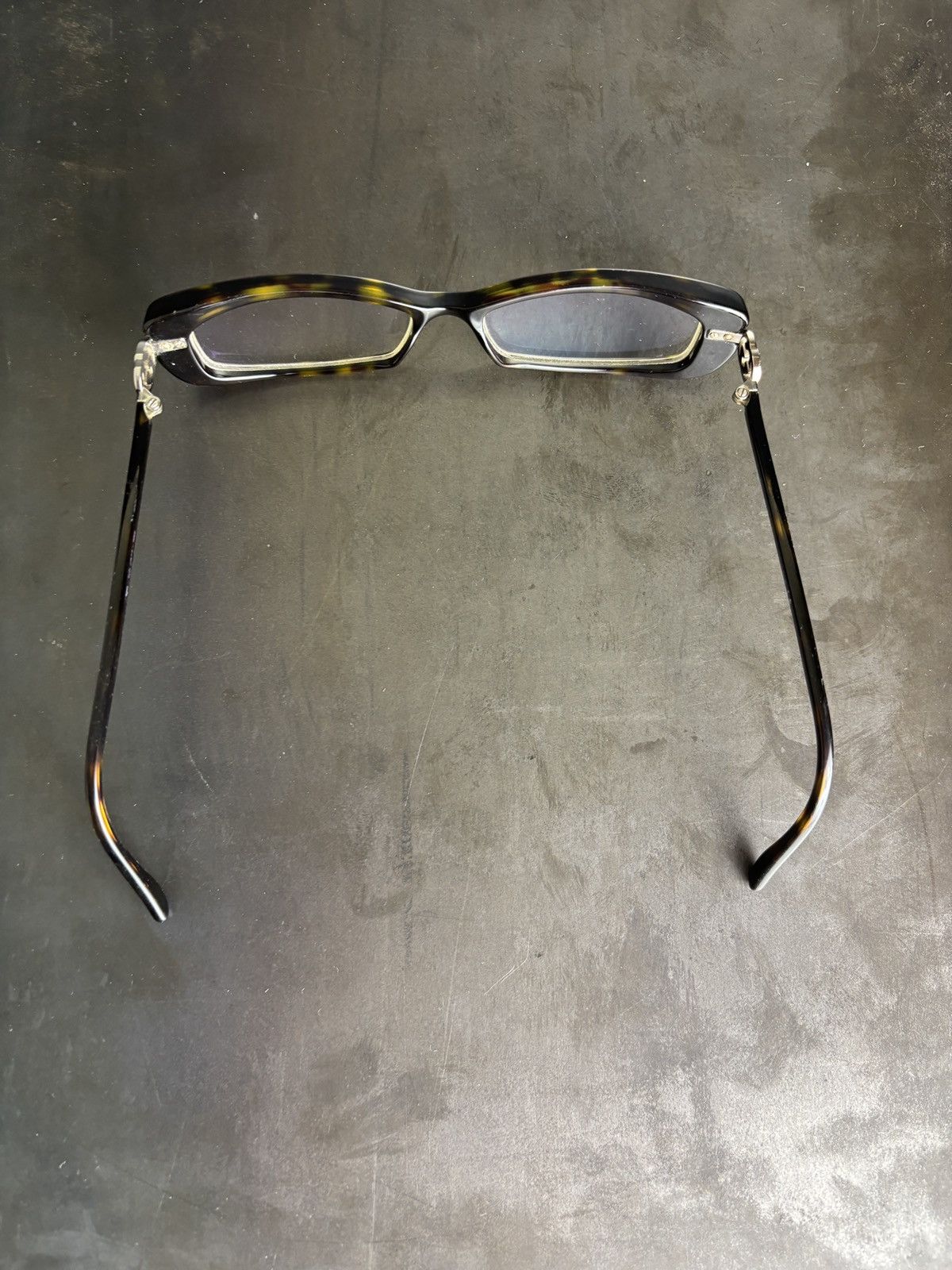 Gucci Gucci Glasses Interlock GG 2977 Y2K 2000s Rectangular Tiny Size ONE SIZE - 10 Thumbnail