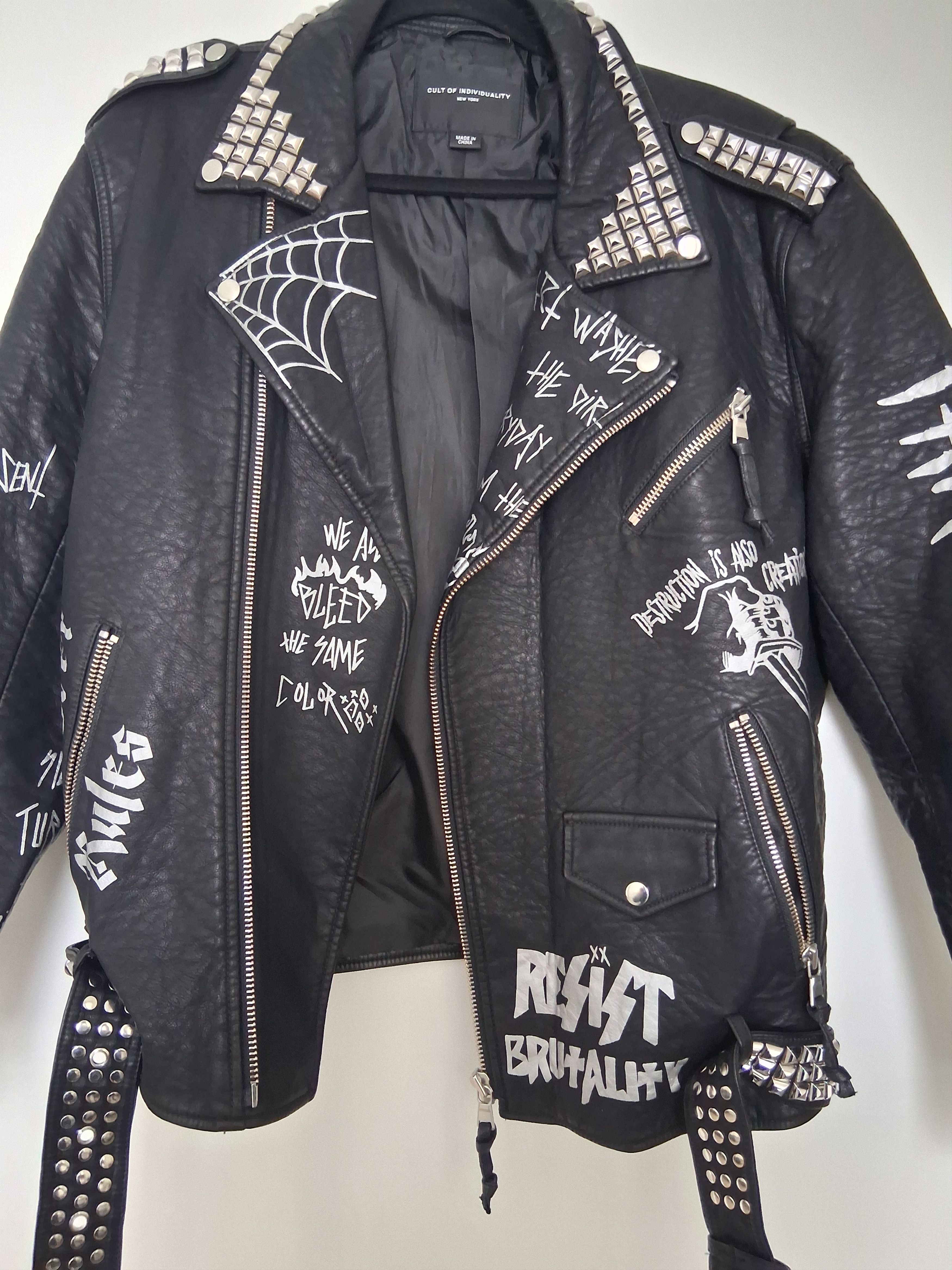 Cult Of Individuality Cult of individuality leather jacket sz XL Size US XL / EU 56 / 4 - 1 Thumbnail