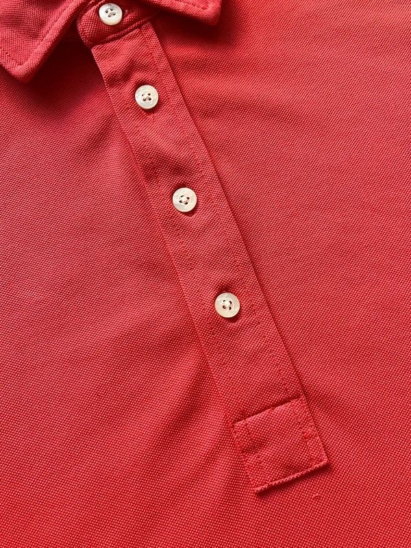 Polo Ralph Lauren RLX Polo Ralph Lauren Golf Sz L Red Rare Polo Shirt Size US L / EU 52-54 / 3 - 5 Thumbnail