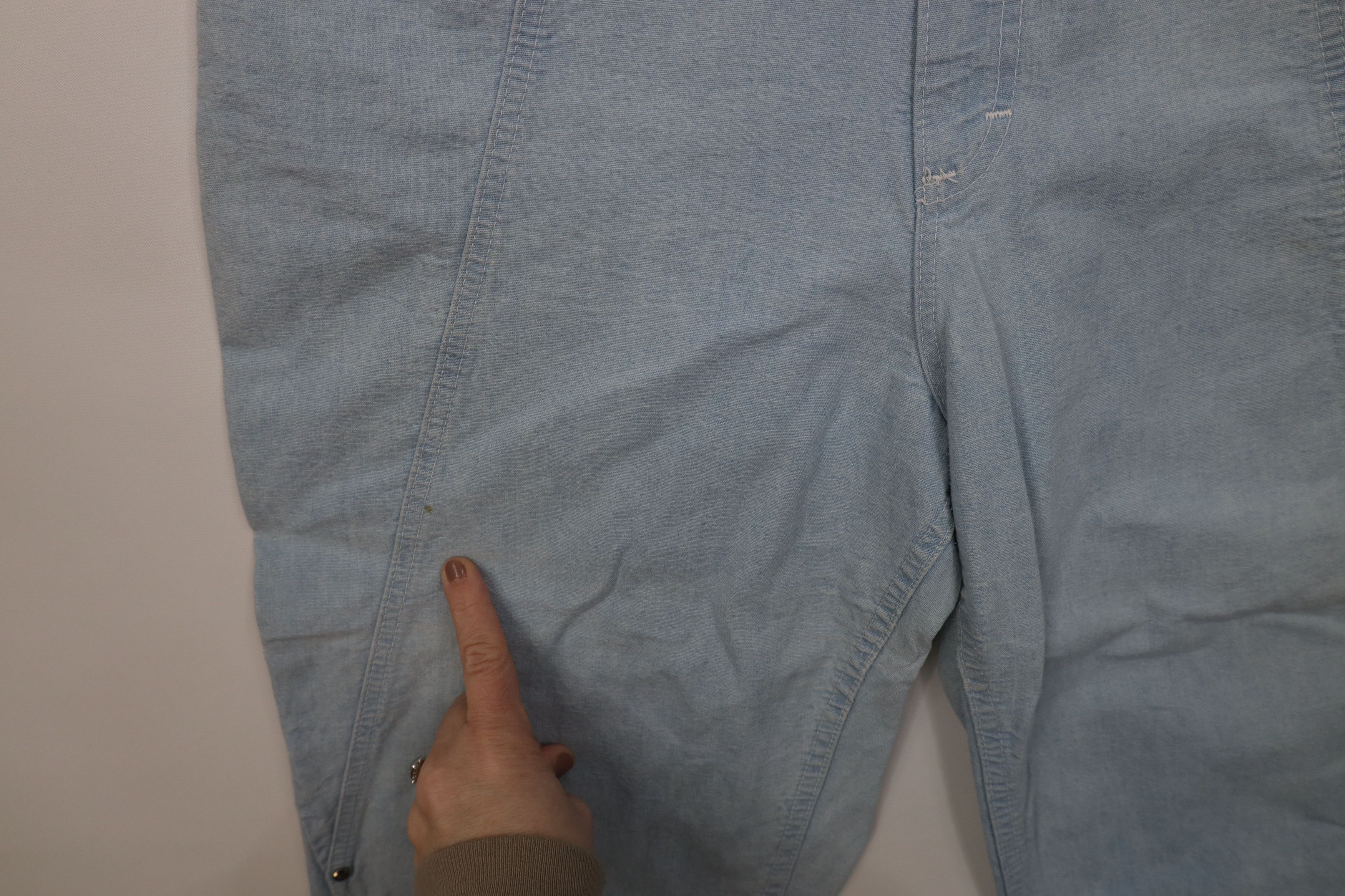 Lee Vintage 70s 80s Lee Relaxed Tapered Leg Jeans Blue USA Size 38" / US 16 / IT 52 - 6 Thumbnail