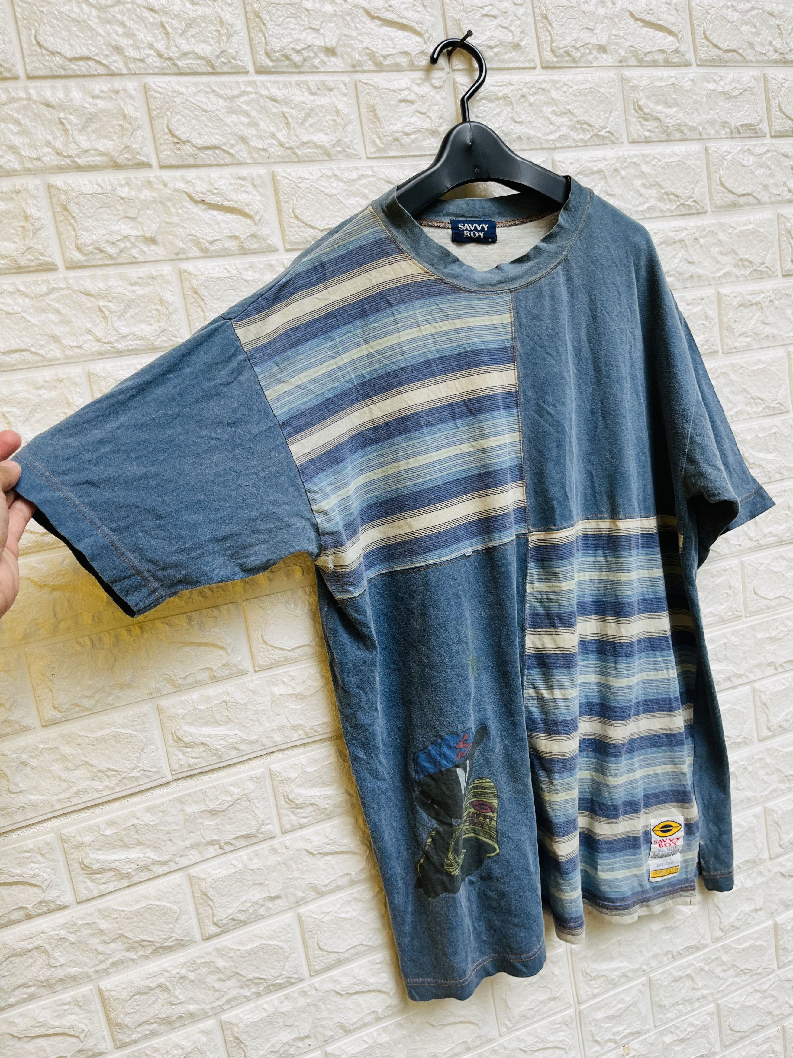 Japanese Brand × Vintage Vintage Savvy Boy Hip Hop Streetwear Fashion Style Size US L / EU 52-54 / 3 - 4 Thumbnail