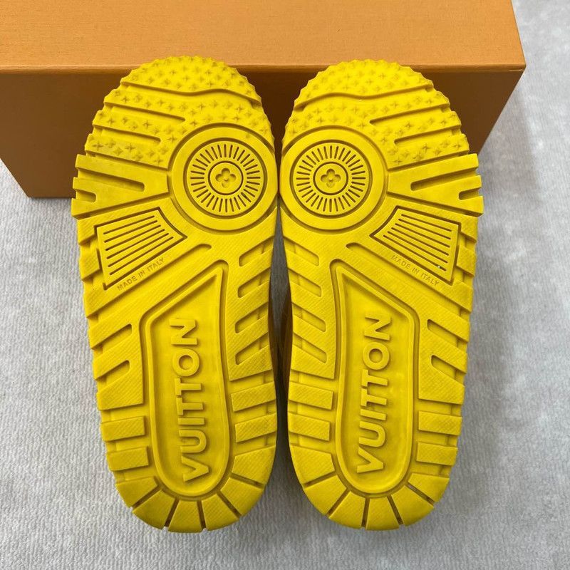 Louis Vuitton Louis Vuitton Trainer Maxi Leather Sneakers -2508 Size US 5.5 / EU 38 - 4 Thumbnail