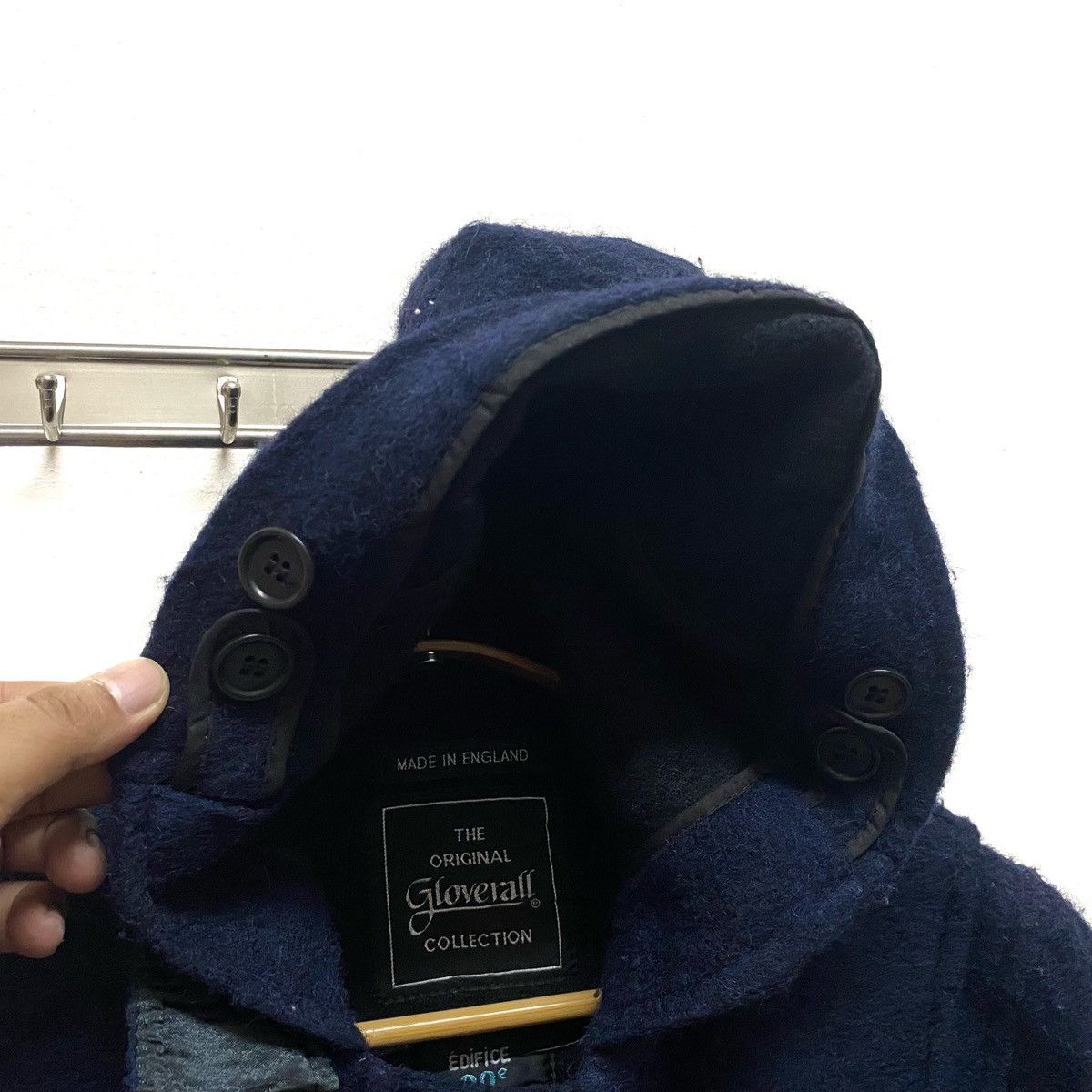 Edifice Japan × Gloverall The Original GLOVERALL x EDIFICE 20 Anniversary Wool ENGLAND Size US M / EU 48-50 / 2 - 2 Thumbnail