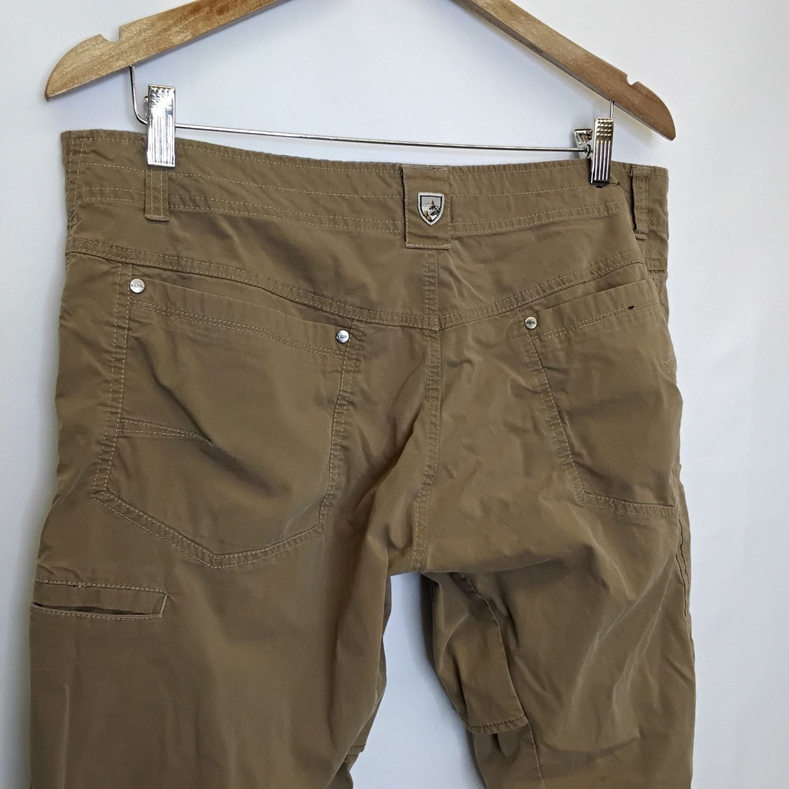Kuhl Kuhl Double Front Cargo pants Men's 36x32 Brown Vented Size US 36 / EU 52 - 4 Thumbnail