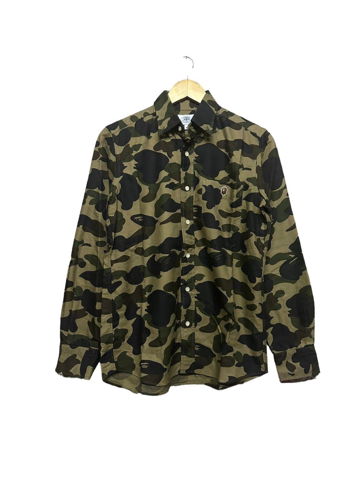 Bape A Bathing Ape First Camo Nigo Era Button Ups Shirt Size US M / EU 48-50 / 2 - 1 Thumbnail