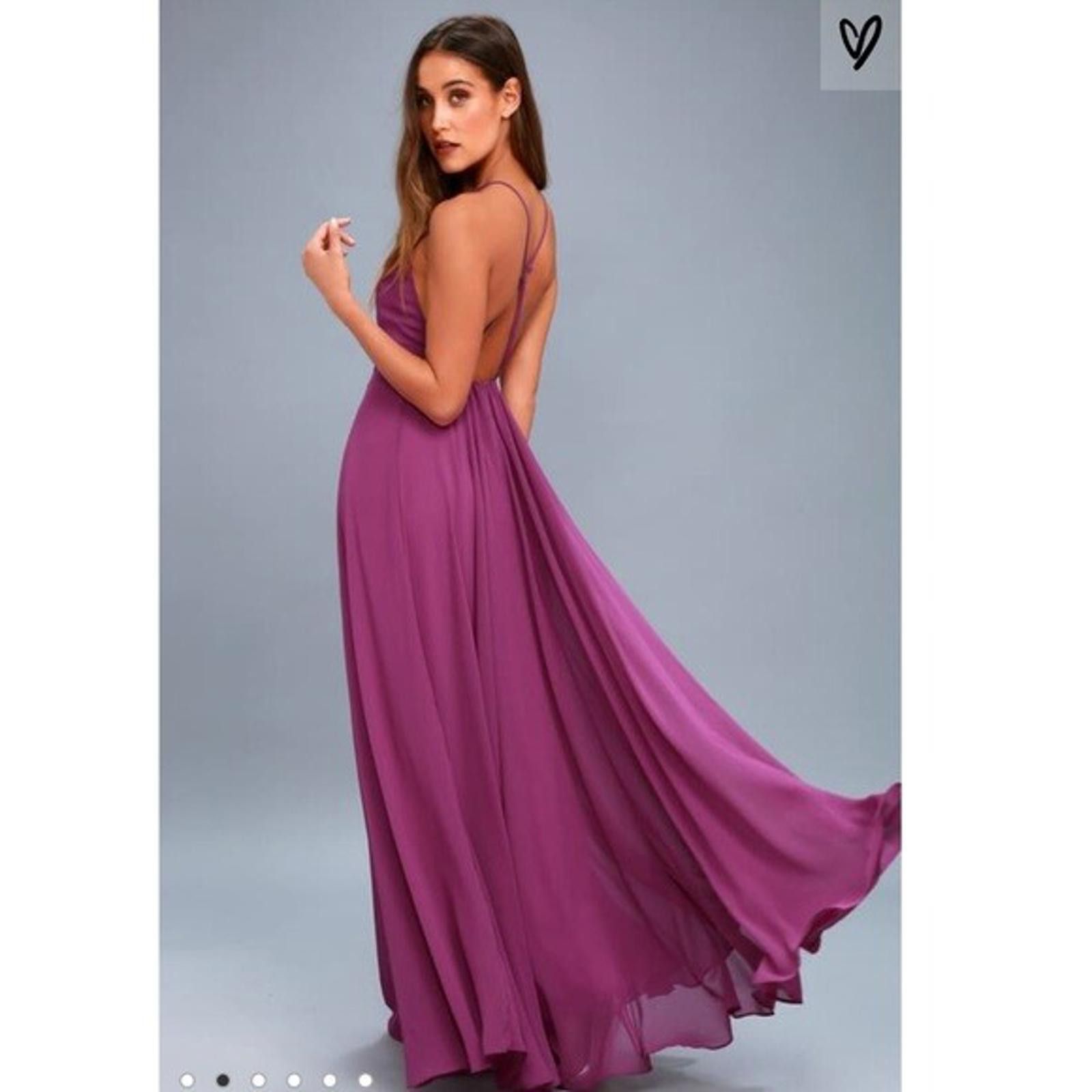 Lulus NWT Lulus Mythical Kind Of Love Maxi Dress Purple XS Size XS / US 0-2 / IT 36-38 - 12 Thumbnail