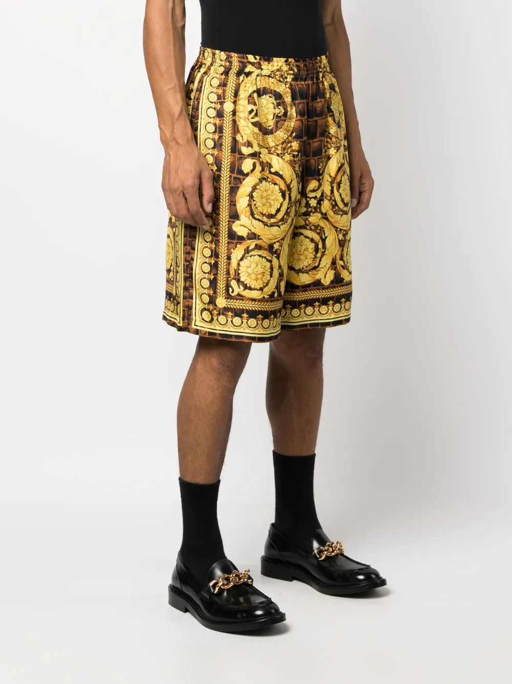 Versace o1y0525 Short in Brown/Gold Size US 32 / EU 48 - 3 Thumbnail