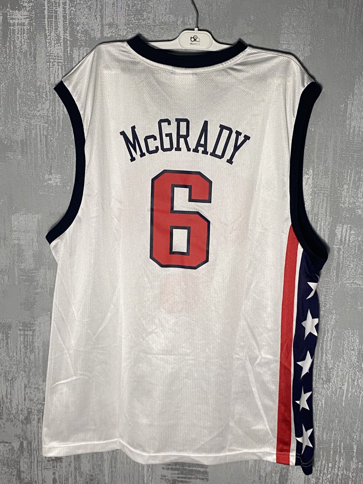 NBA × Reebok × USA Olympics Vintage USA Reebok Basketball NBA Jersey Olympic 6 McGrady Size US XL / EU 56 / 4 - 9 Thumbnail
