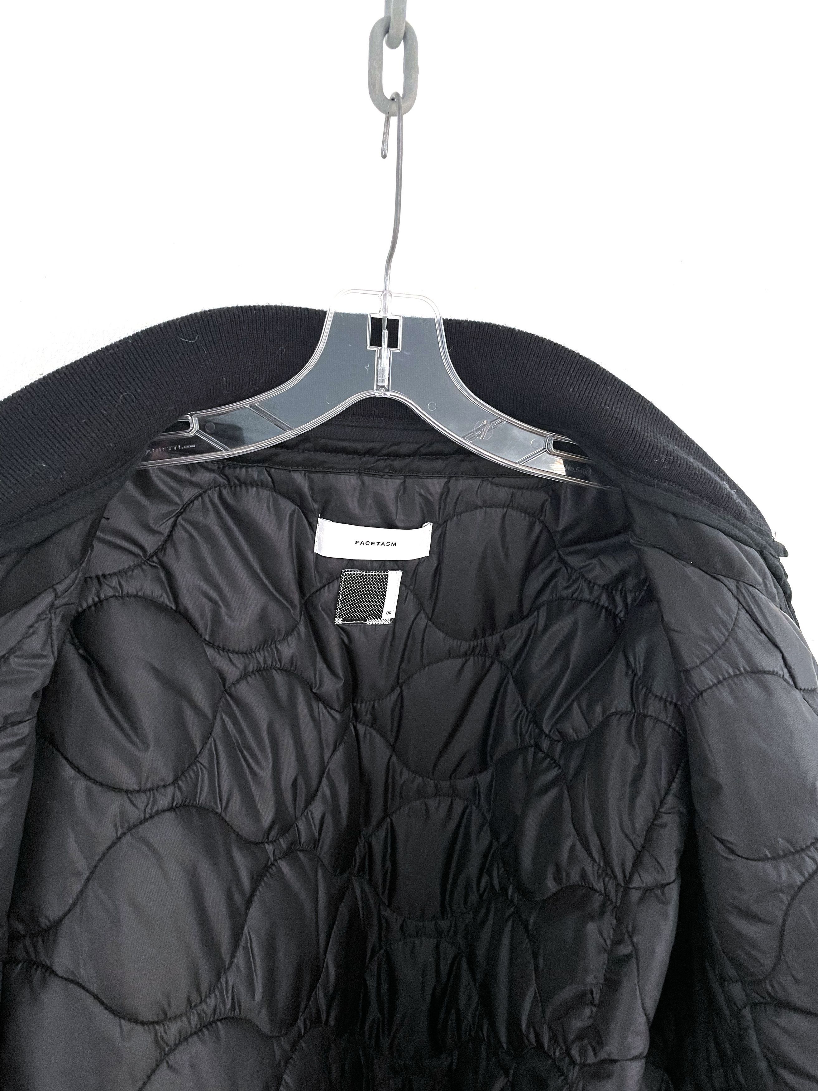 Facetasm AW18 Camo Quilted Bomber Jacket Size US XL / EU 56 / 4 - 11 Thumbnail