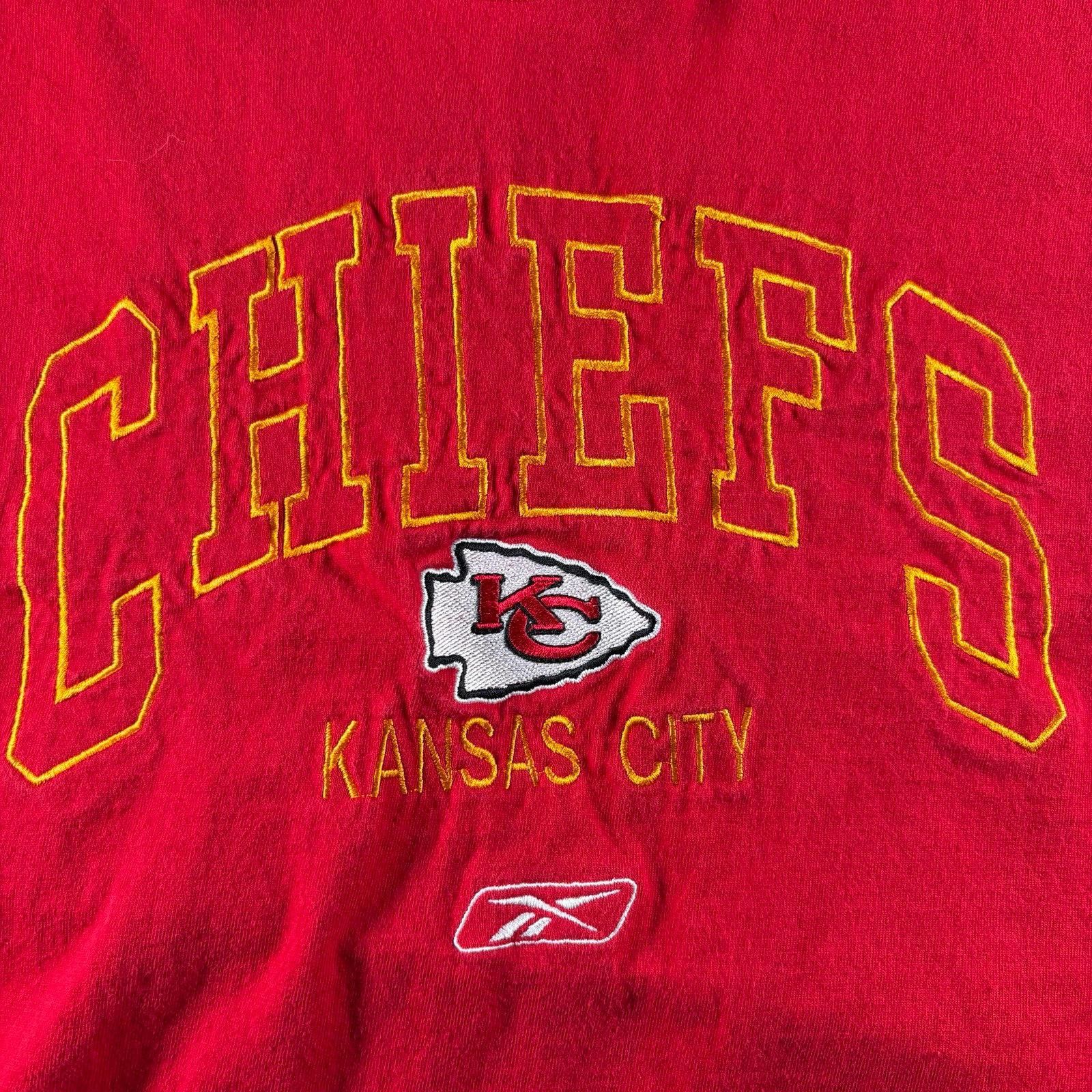 Reebok Vintage 90s Kansas City chiefs tee Size US XL / EU 56 / 4 - 2 Thumbnail