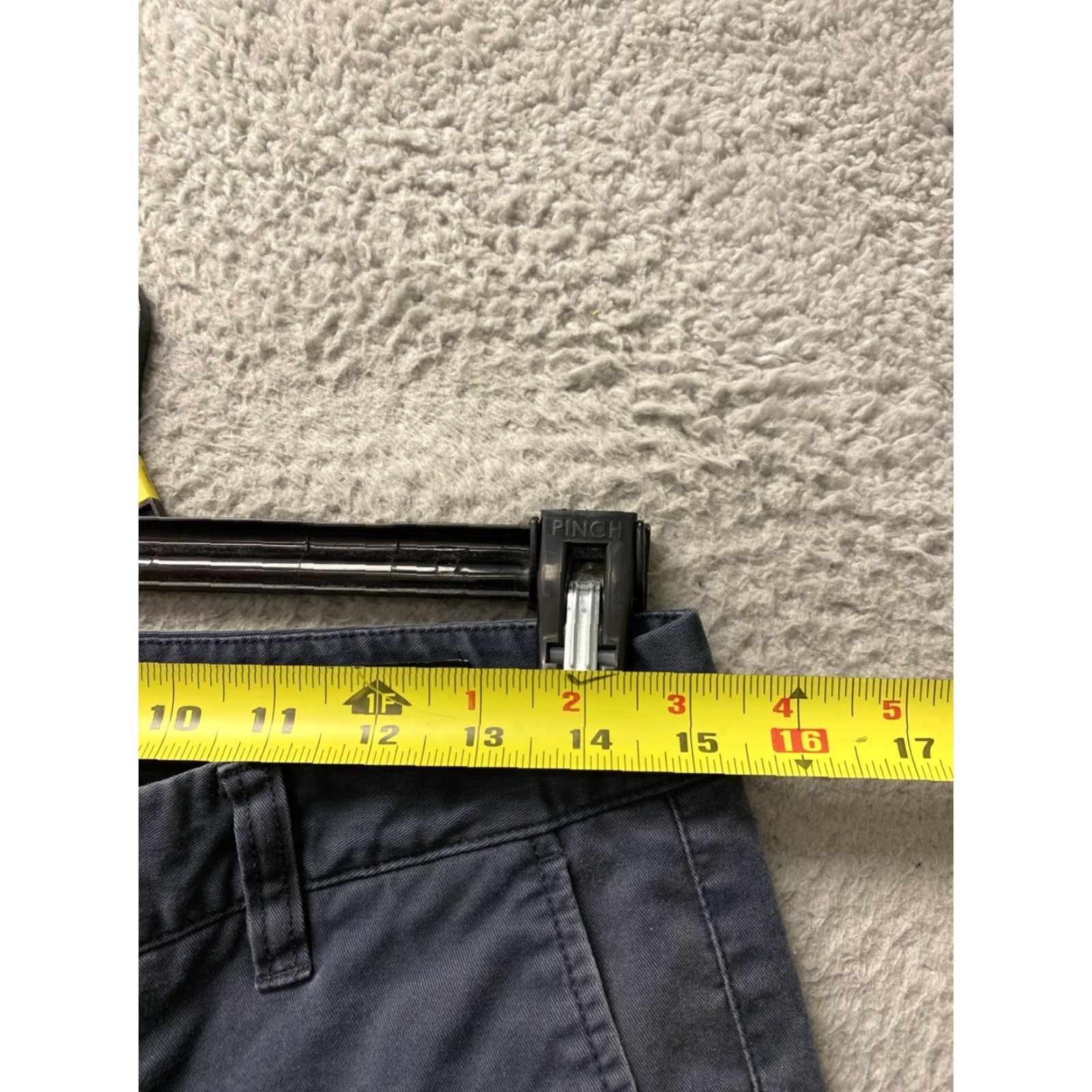 Bonobos BONOBOS Chino Pants Mens 30x28 Dark Gray Slim Tapered Flat Front Zip Pockets Regular Rise 30in Inseam 28in Gray 160-8 Size US 30 / EU 46 - 3 Thumbnail