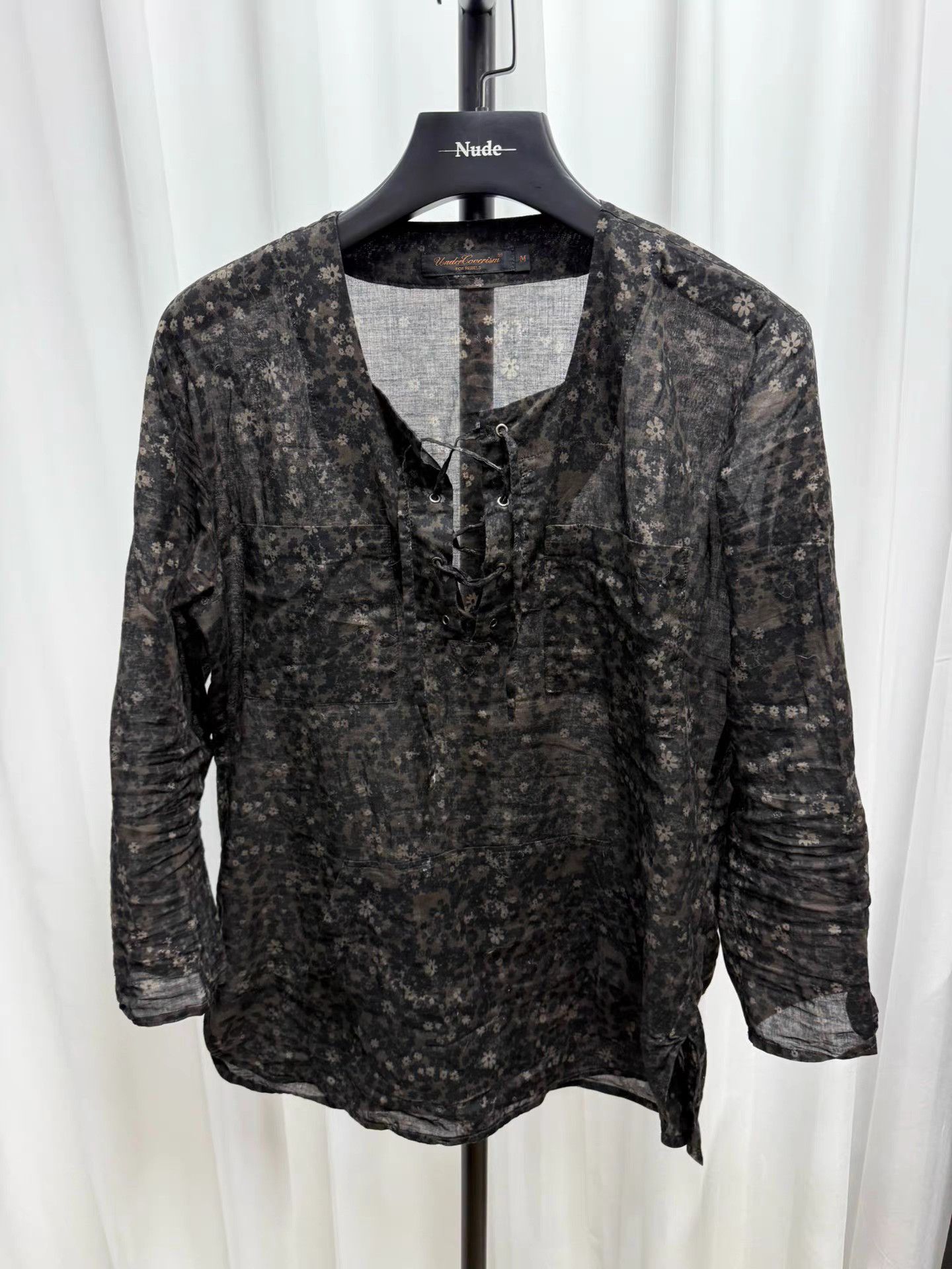 Undercover UNDERCOVER SCAB Panel Sleeve Linen Shirt K20 Size US M / EU 48-50 / 2 - 1 Thumbnail
