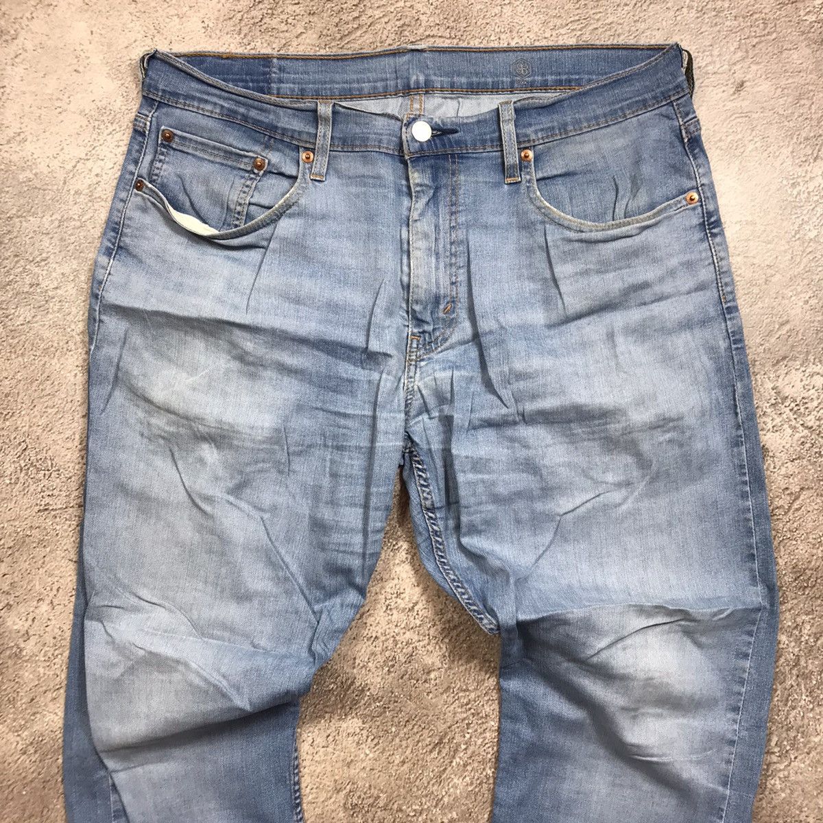 Vintage Vintage 90s Levis Faded Distressed Relaxed Fit Jeans Grunge Size US 33 - 2 Thumbnail
